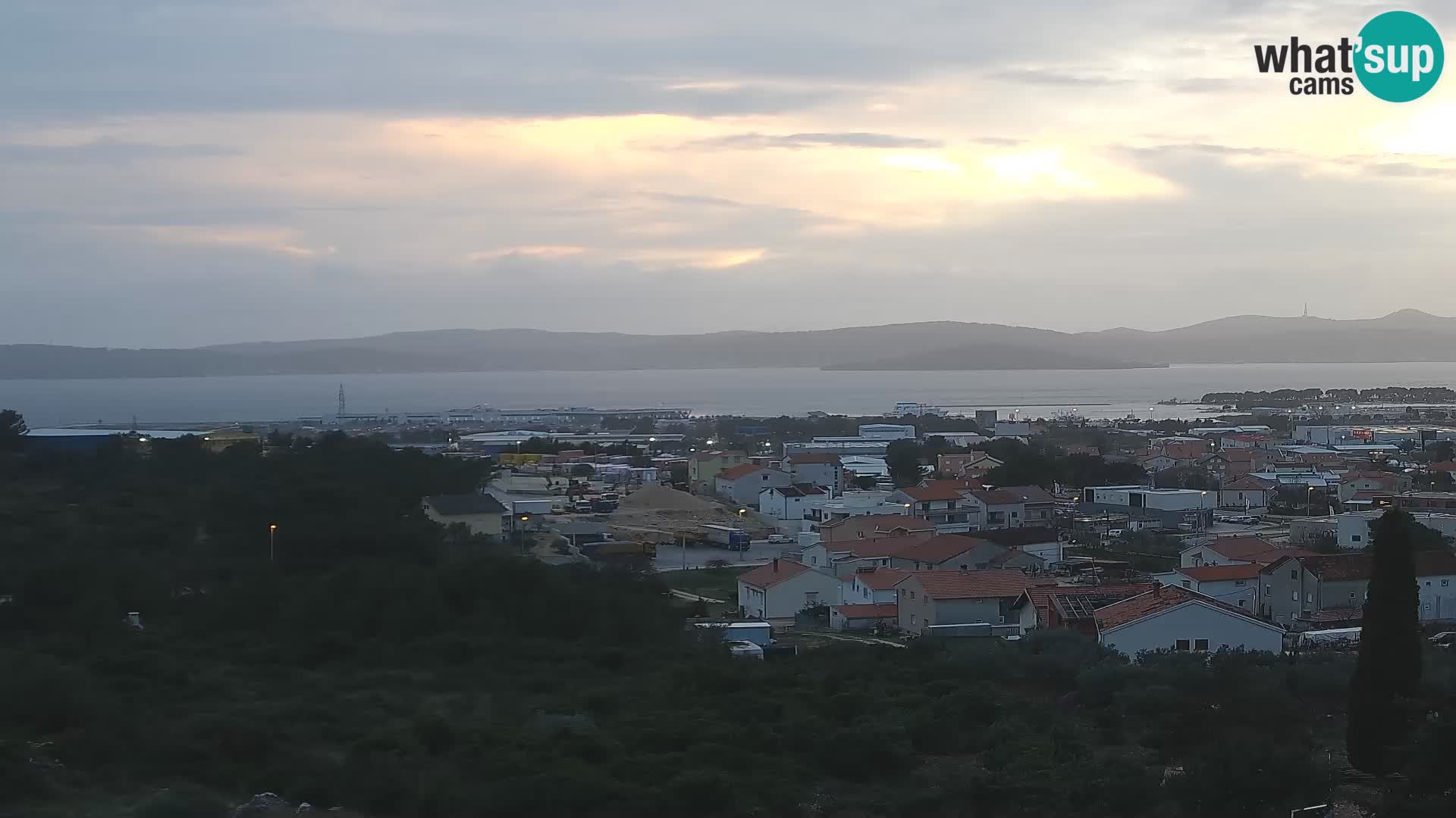 Zadar Port Gazenica Webcam Panorama, Zadar, Croatia