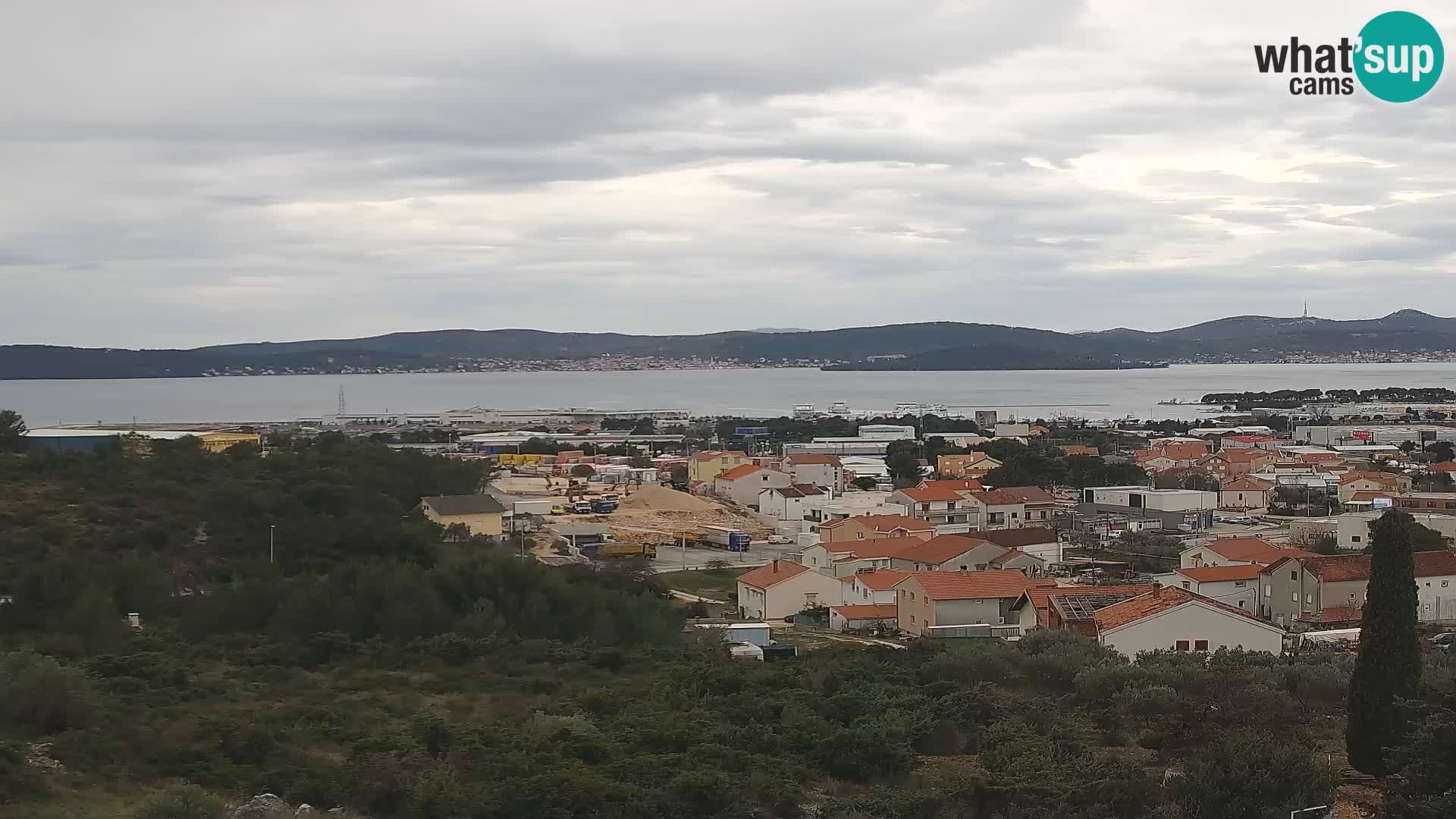 Zadar Port Gazenica Webcam Panorama, Zadar, Croatie
