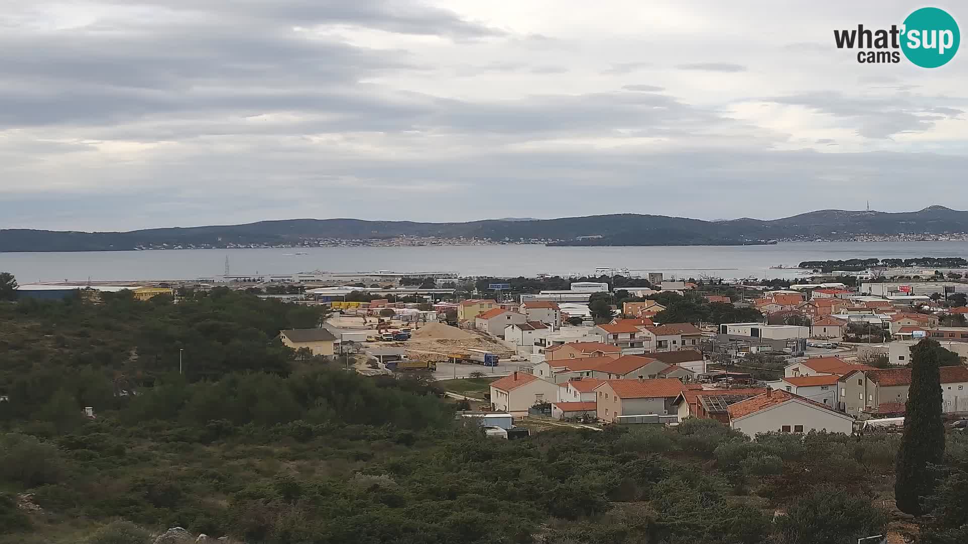 Zadar Port Gazenica Webcam Panorama, Zadar, Croatia