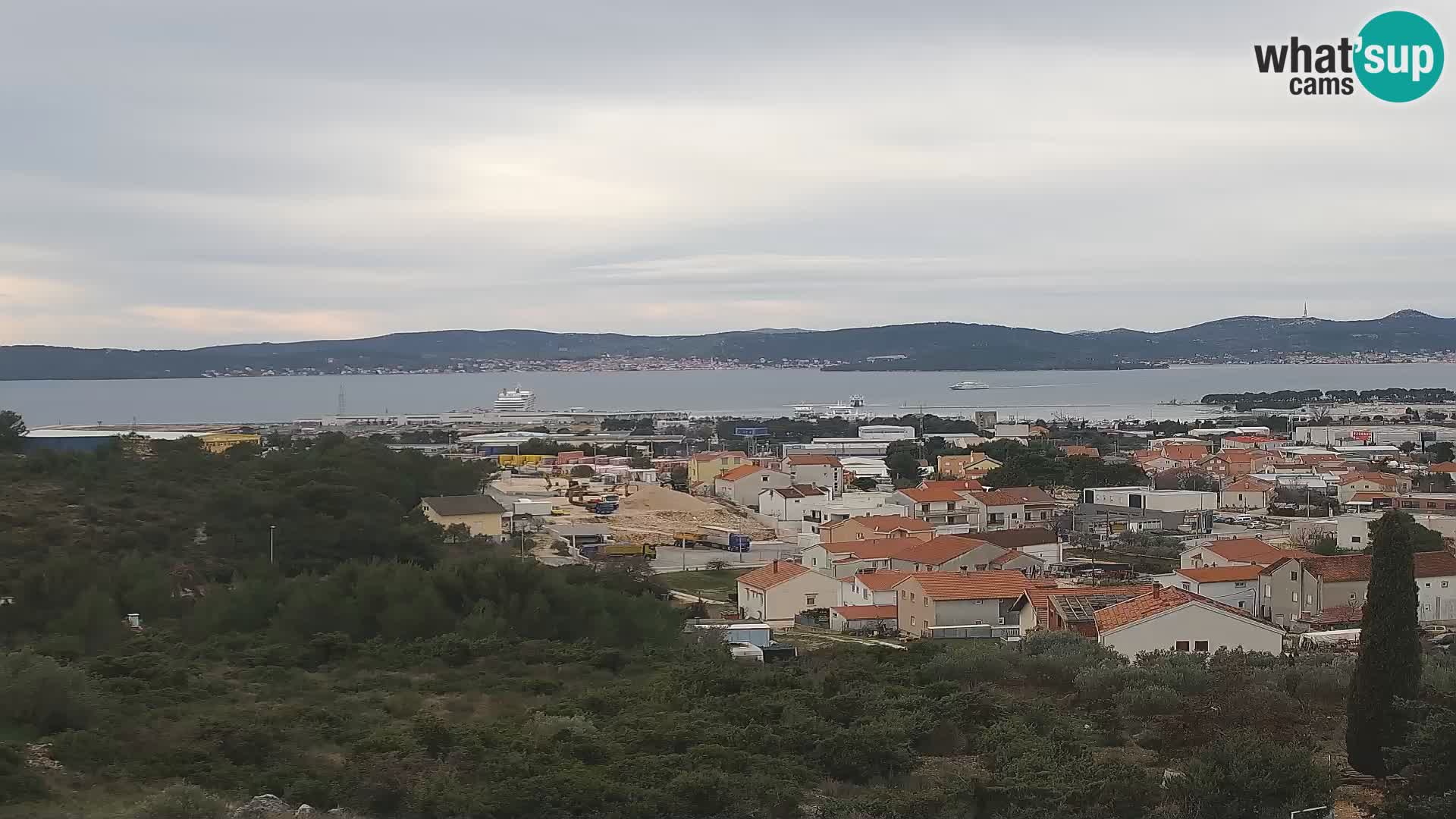 Zadar Porto di Gazenica Webcam Panorama, Zara, Croazia