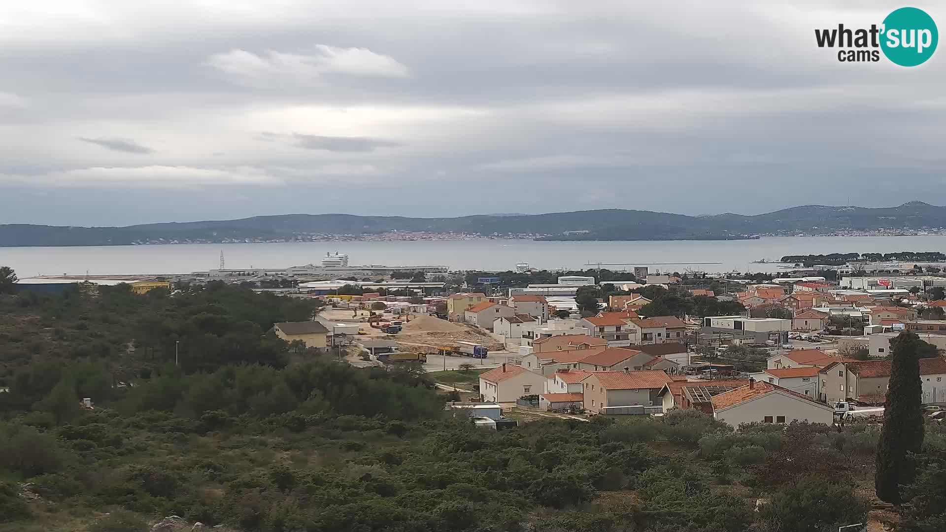 Zadar Port Gazenica Webcam Panorama, Zadar, Croatie