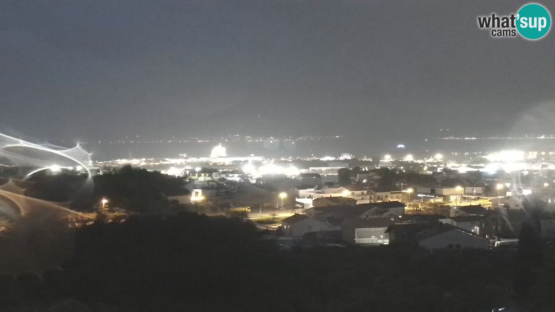 Panorama de la Webcam del Puerto Gazenica de Zadar, Zadar, Croacia