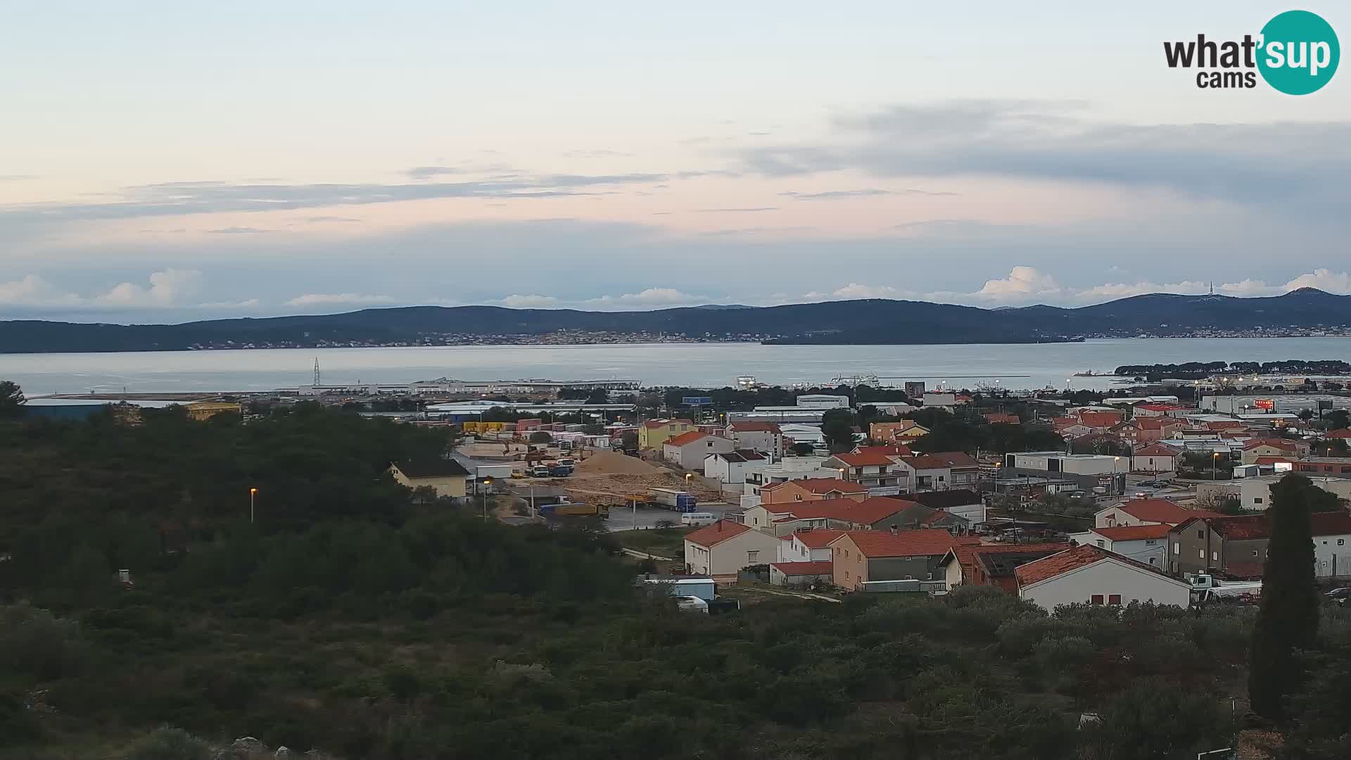 Zadar Port Gazenica Webcam Panorama, Zadar, Croatia