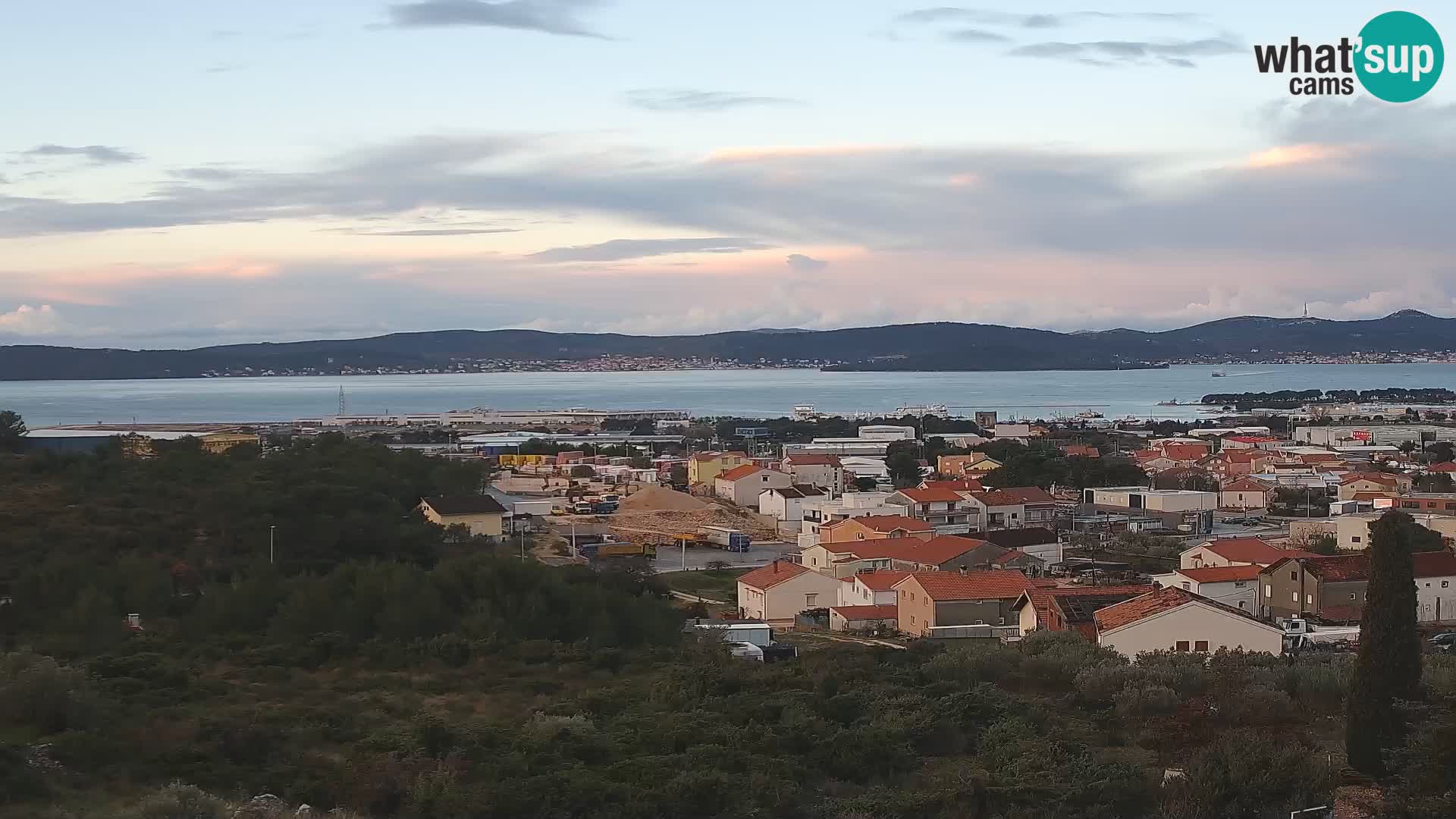 Zadar Porto di Gazenica Webcam Panorama, Zara, Croazia