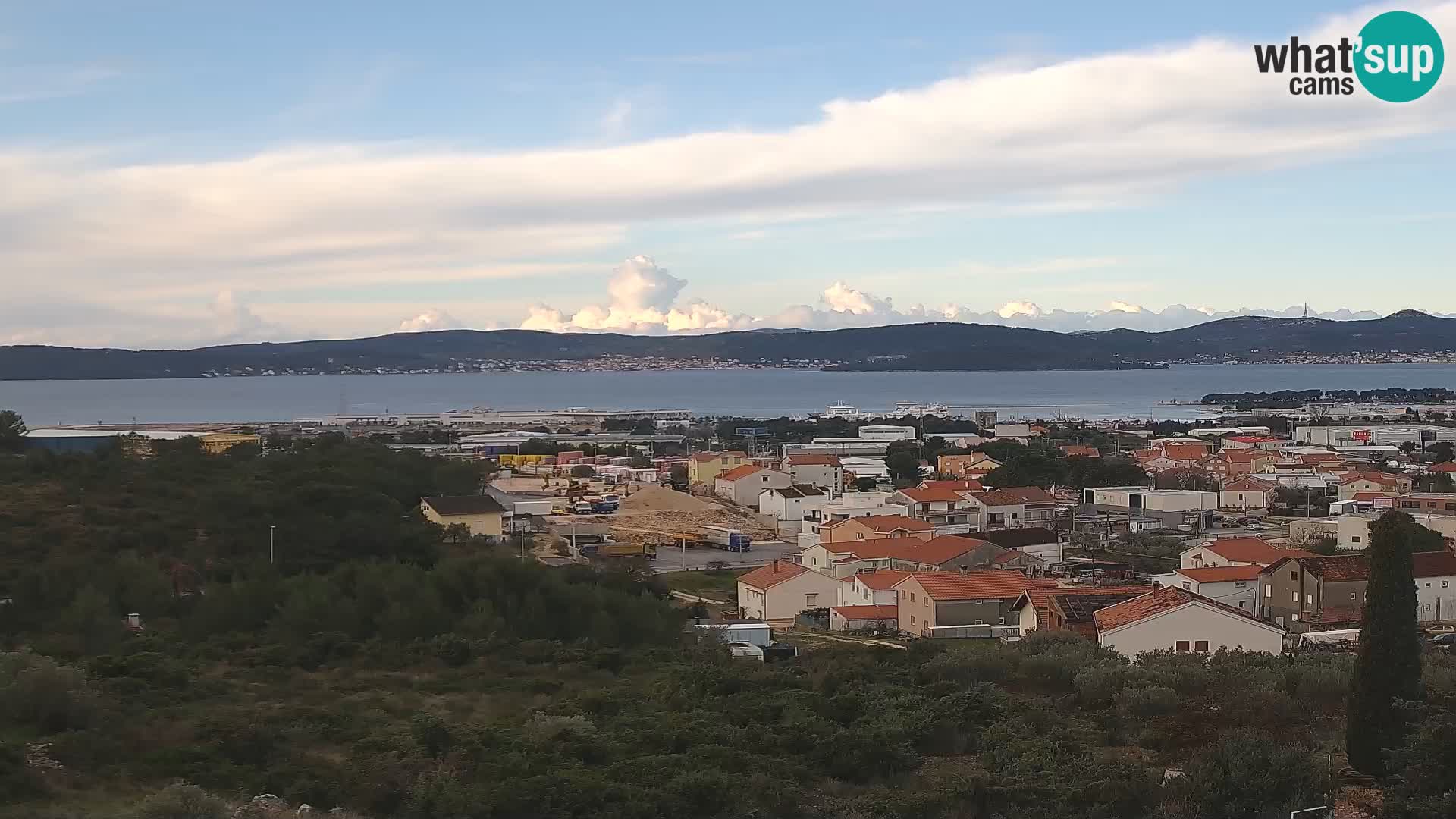 Zadar Port Gazenica Webcam Panorama, Zadar, Croatie