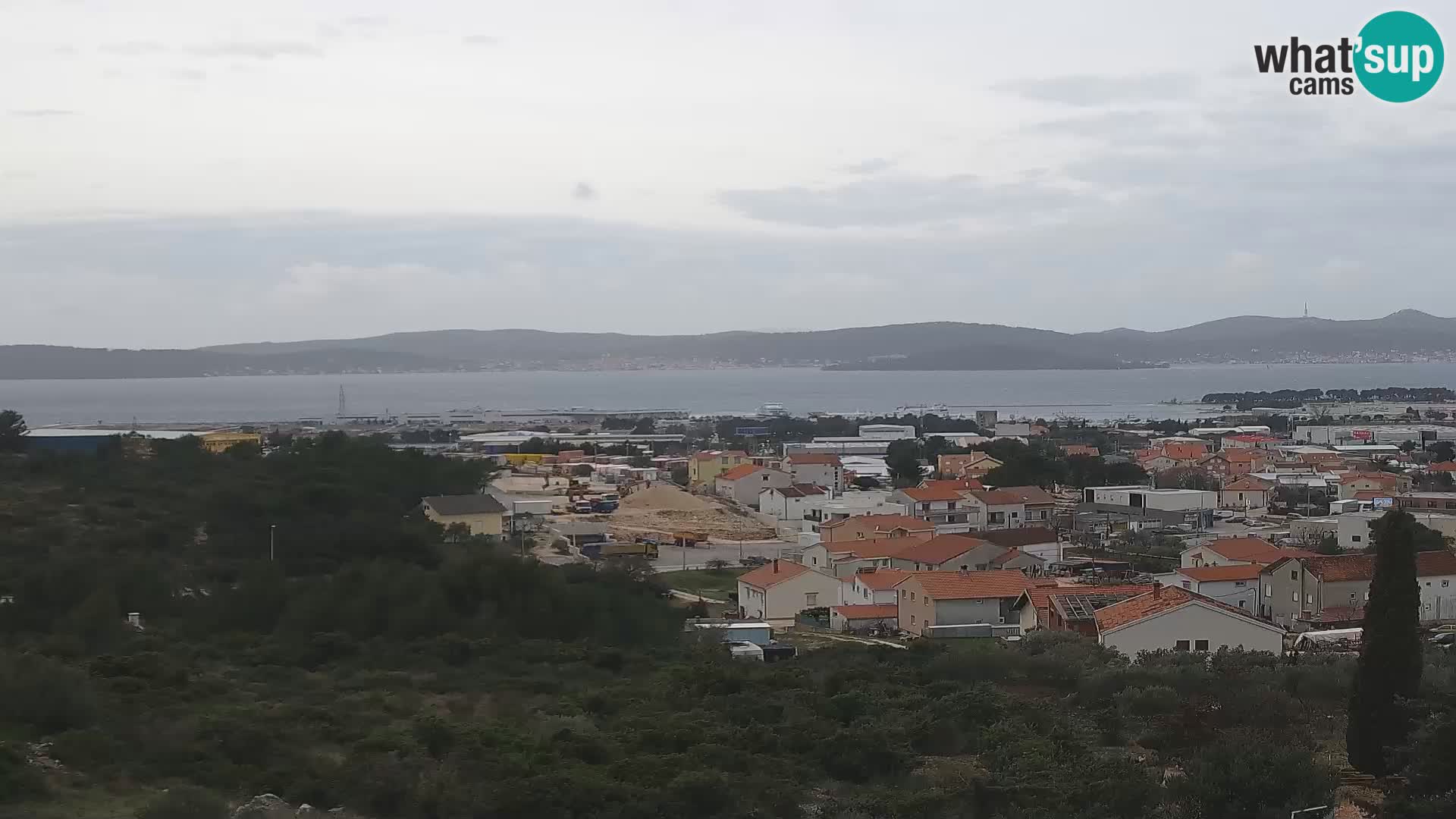 Zadar Port Gazenica Webcam Panorama, Zadar, Croatia
