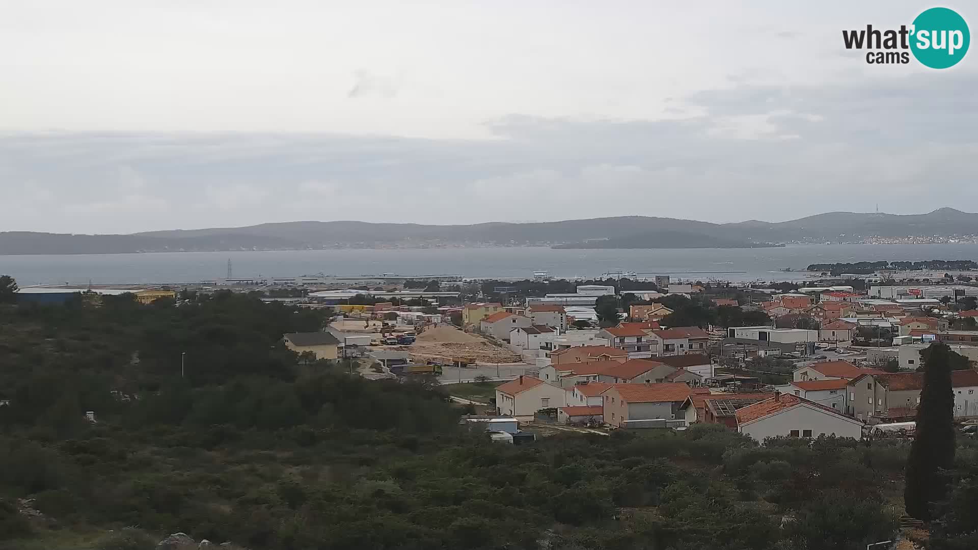 Zadar Port Gazenica Webcam Panorama, Zadar, Croatia