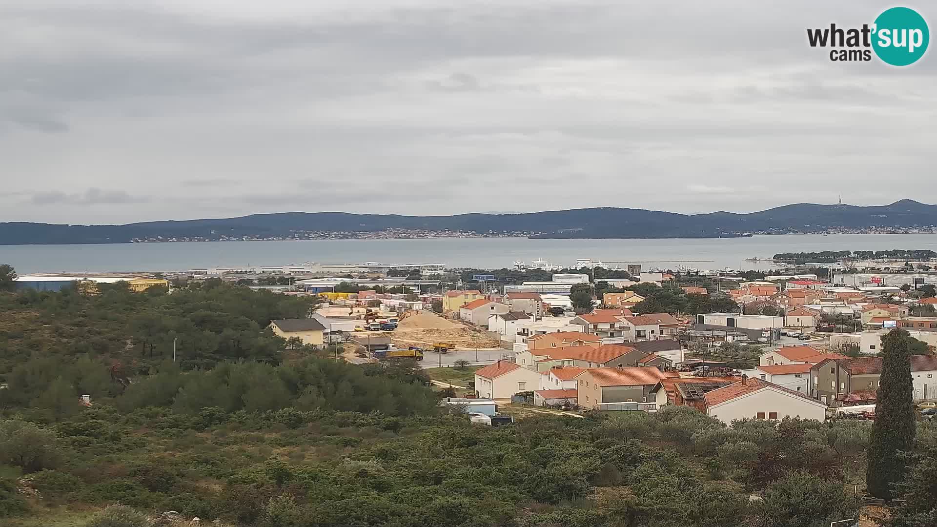 Zadar Port Gazenica Webcam Panorama, Zadar, Croatia