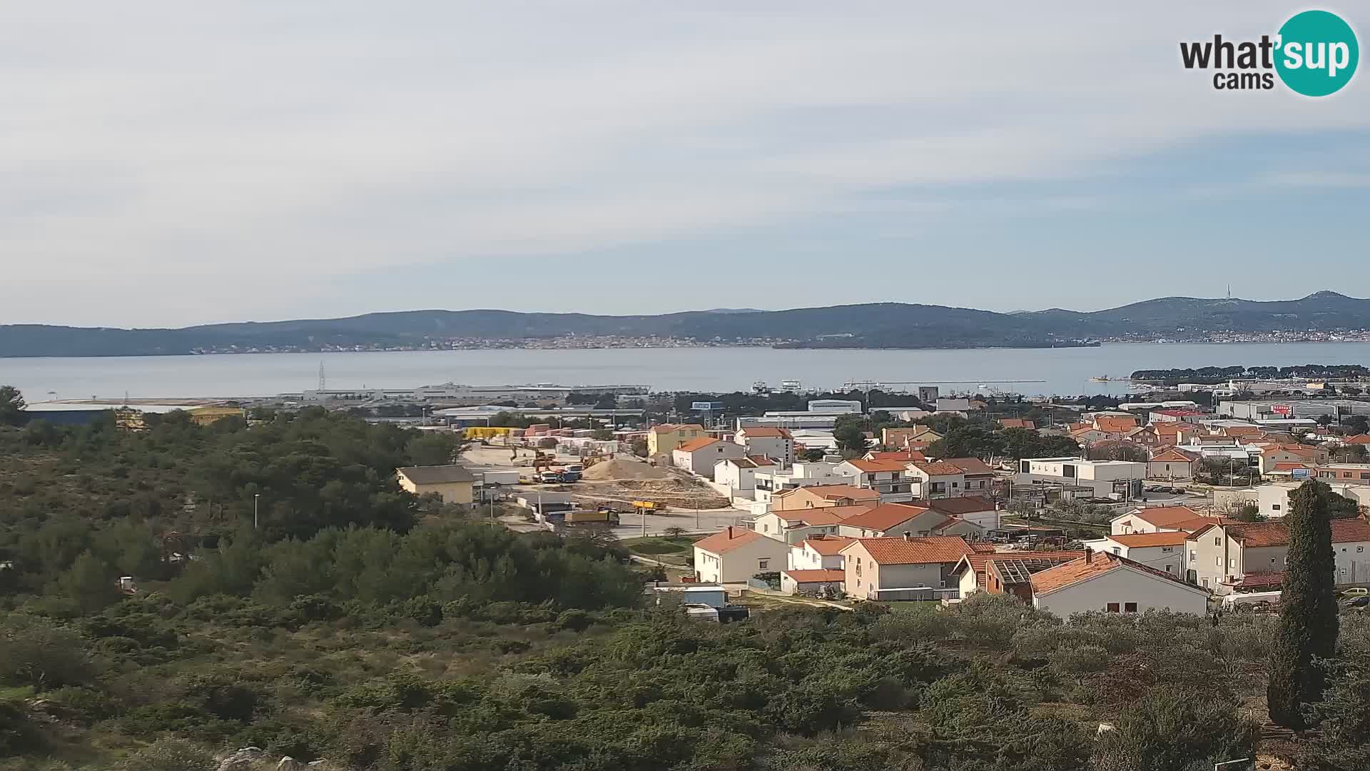 Panorama de la Webcam del Puerto Gazenica de Zadar, Zadar, Croacia
