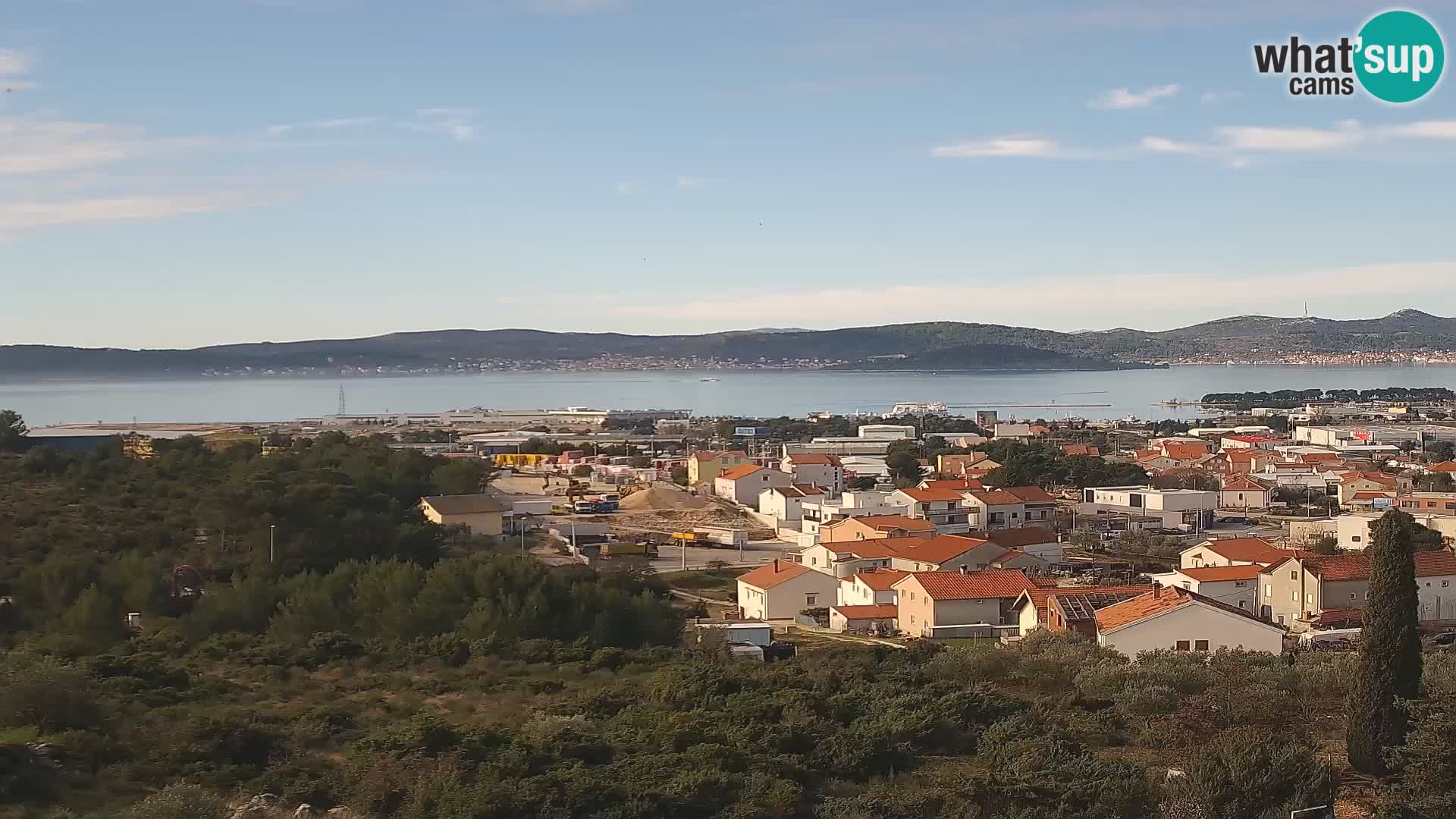 Panoramska web kamera Luke Gaženica u Zadru, Hrvatska