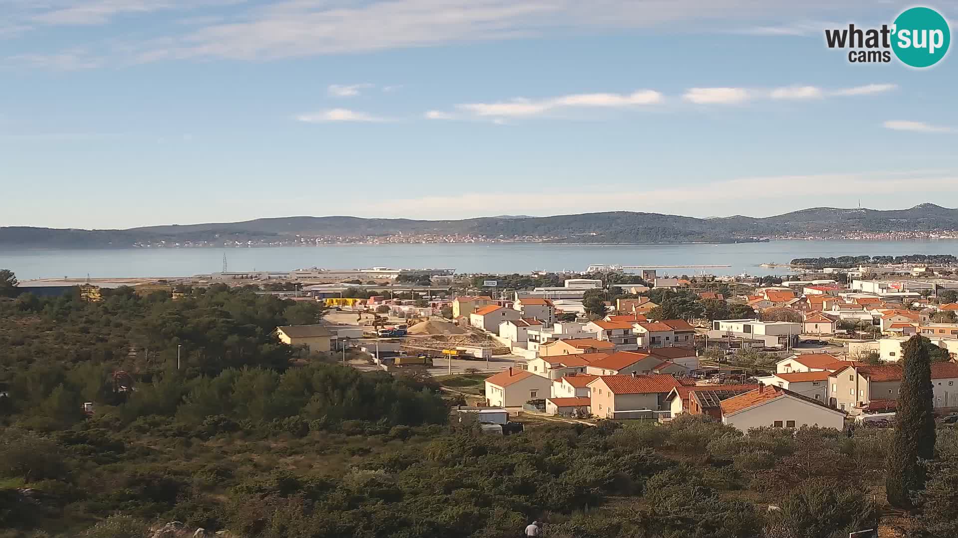 Zadar Pristanišče Gazenica s panoramsko spletno kamero, Zadar, Hrvaška