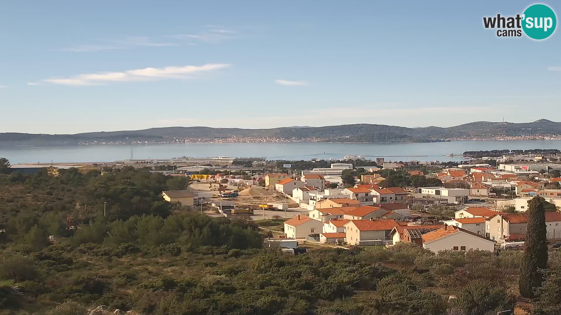 Zadar Port Gazenica Webcam Panorama, Zadar, Kroatien