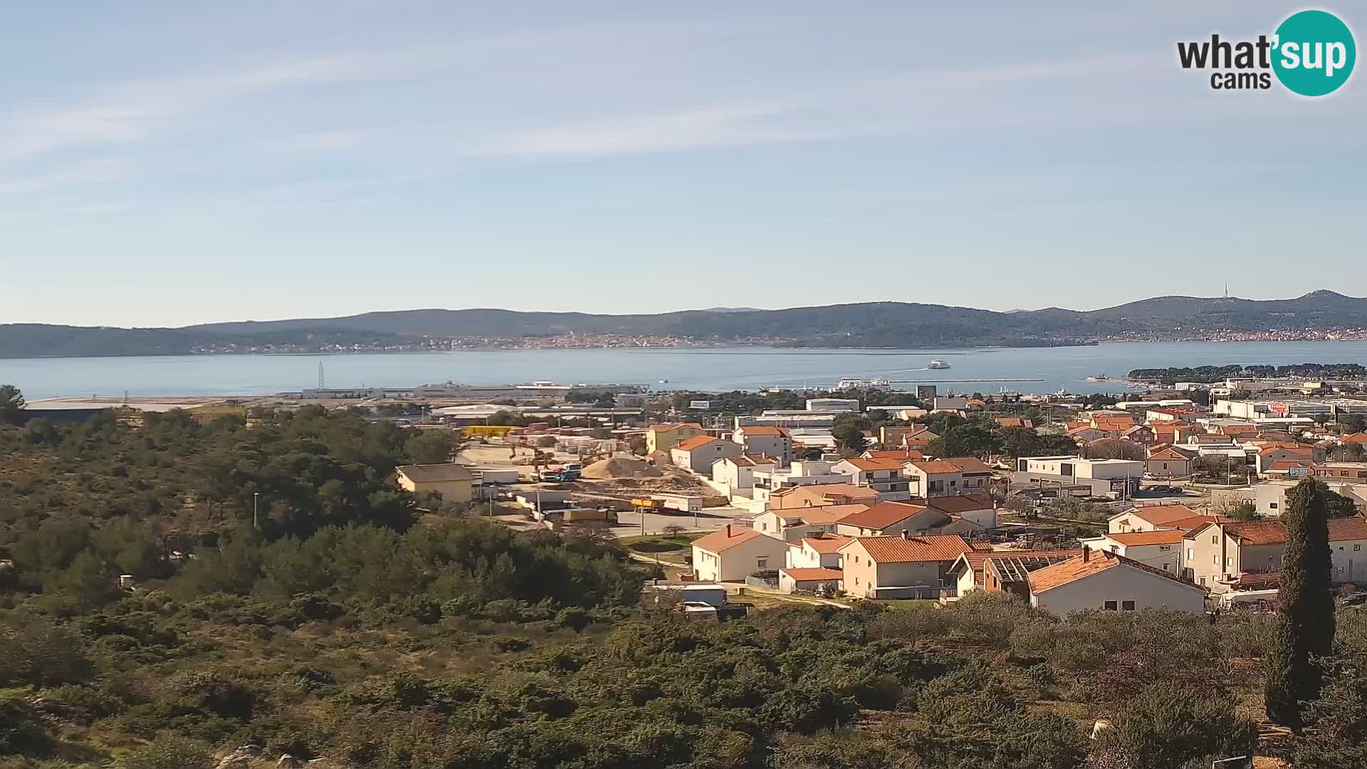 Zadar Port Gazenica Webcam Panorama, Zadar, Croatia