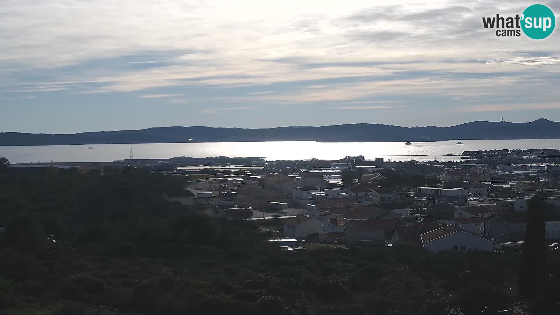 Panoramska web kamera Luke Gaženica u Zadru, Hrvatska