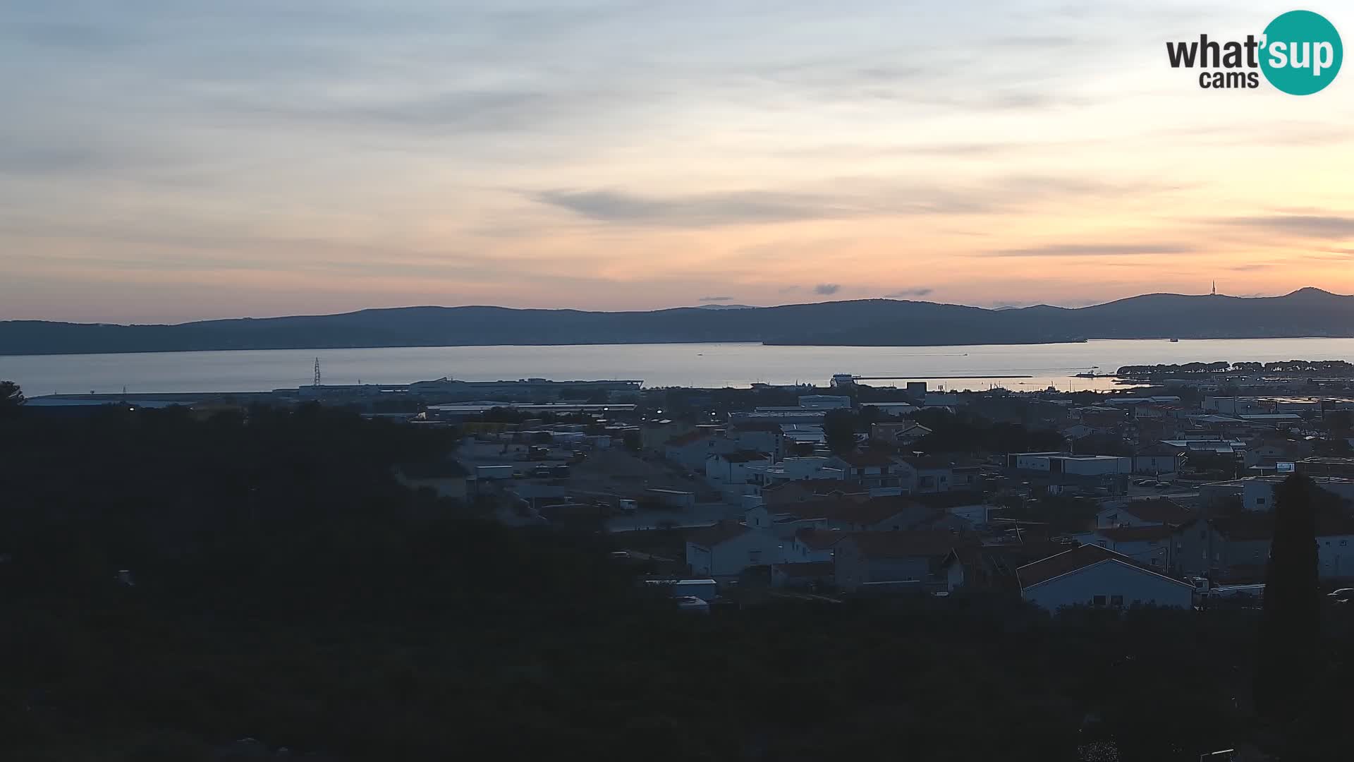 Zadar Port Gazenica Webcam Panorama, Zadar, Croatia