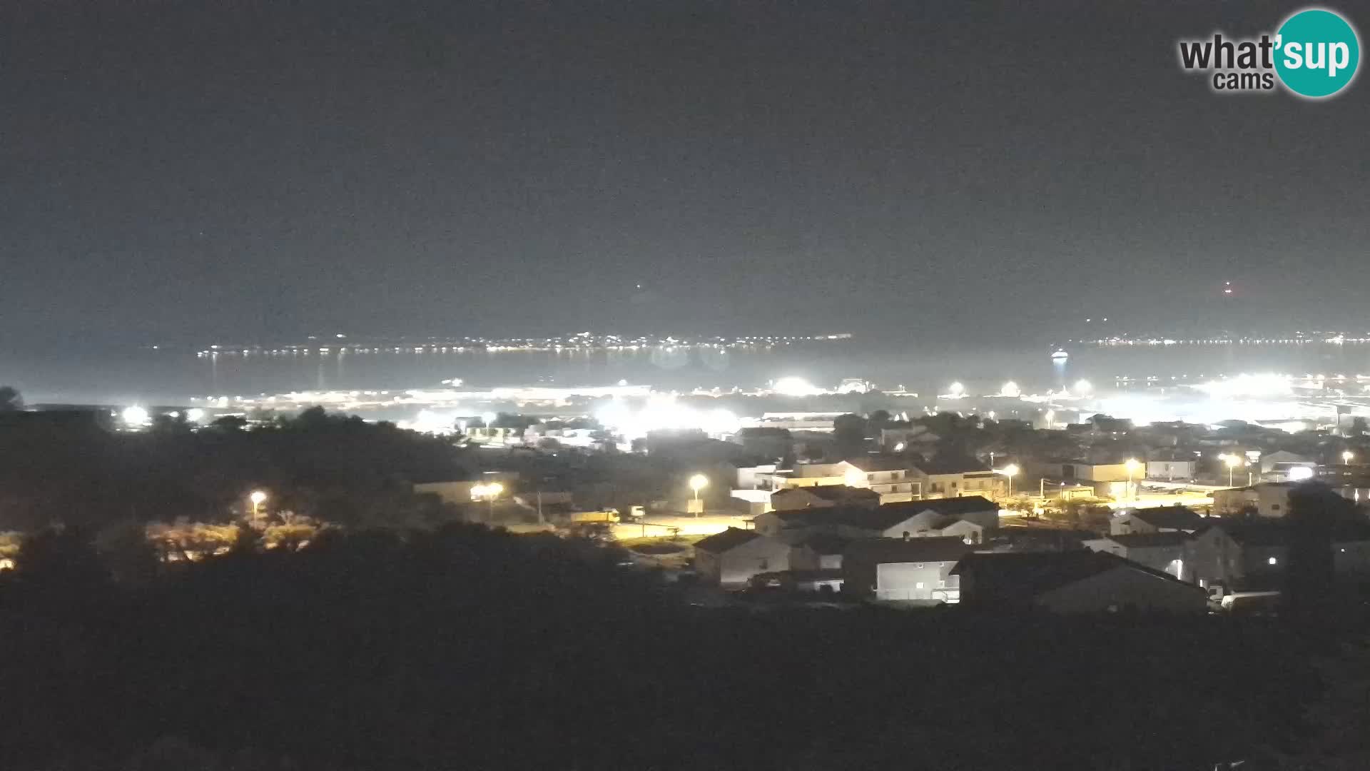 Panoramska web kamera Luke Gaženica u Zadru, Hrvatska