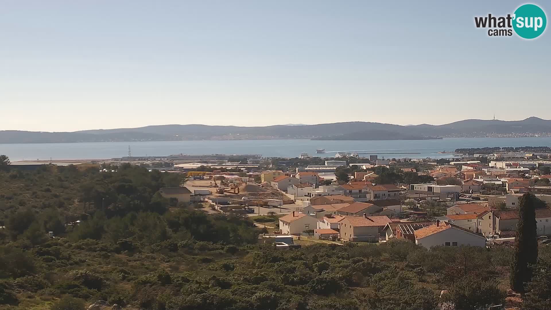 Zadar Port Gazenica Webcam Panorama, Zadar, Croatia