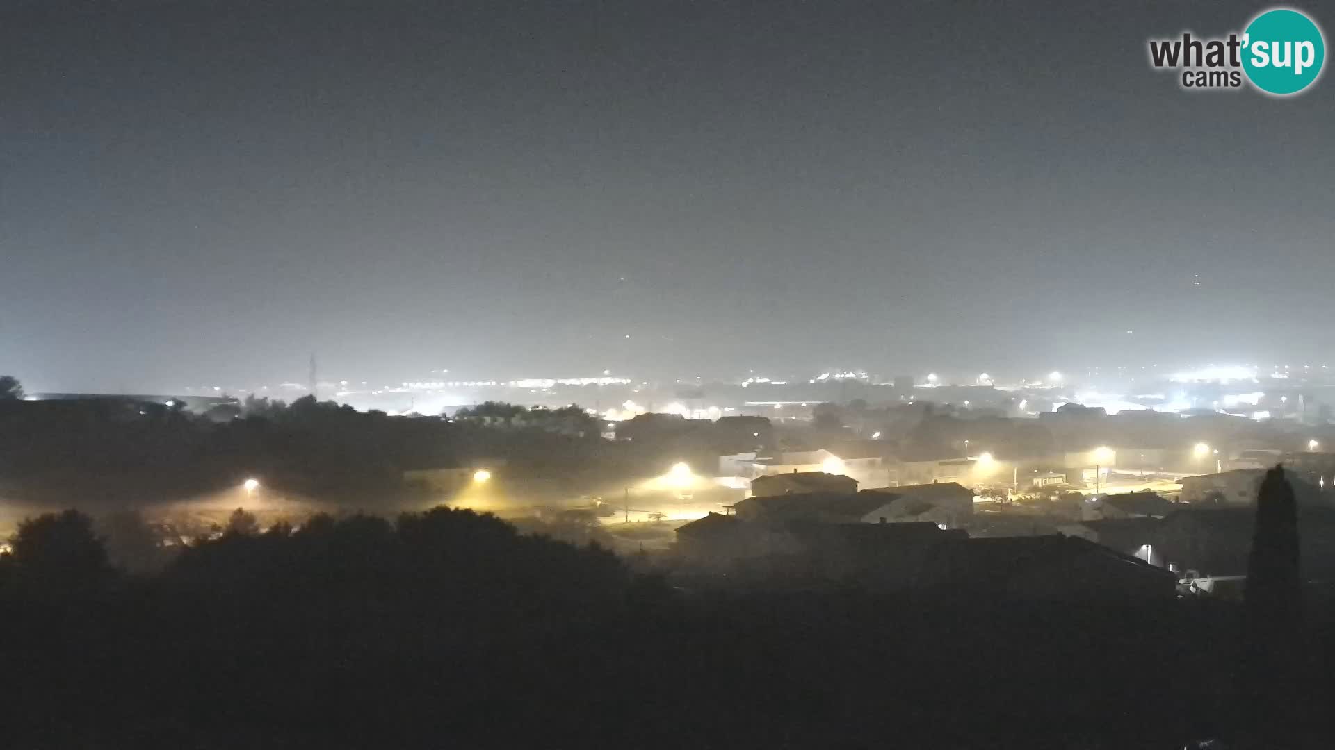 Panoramska web kamera Luke Gaženica u Zadru, Hrvatska