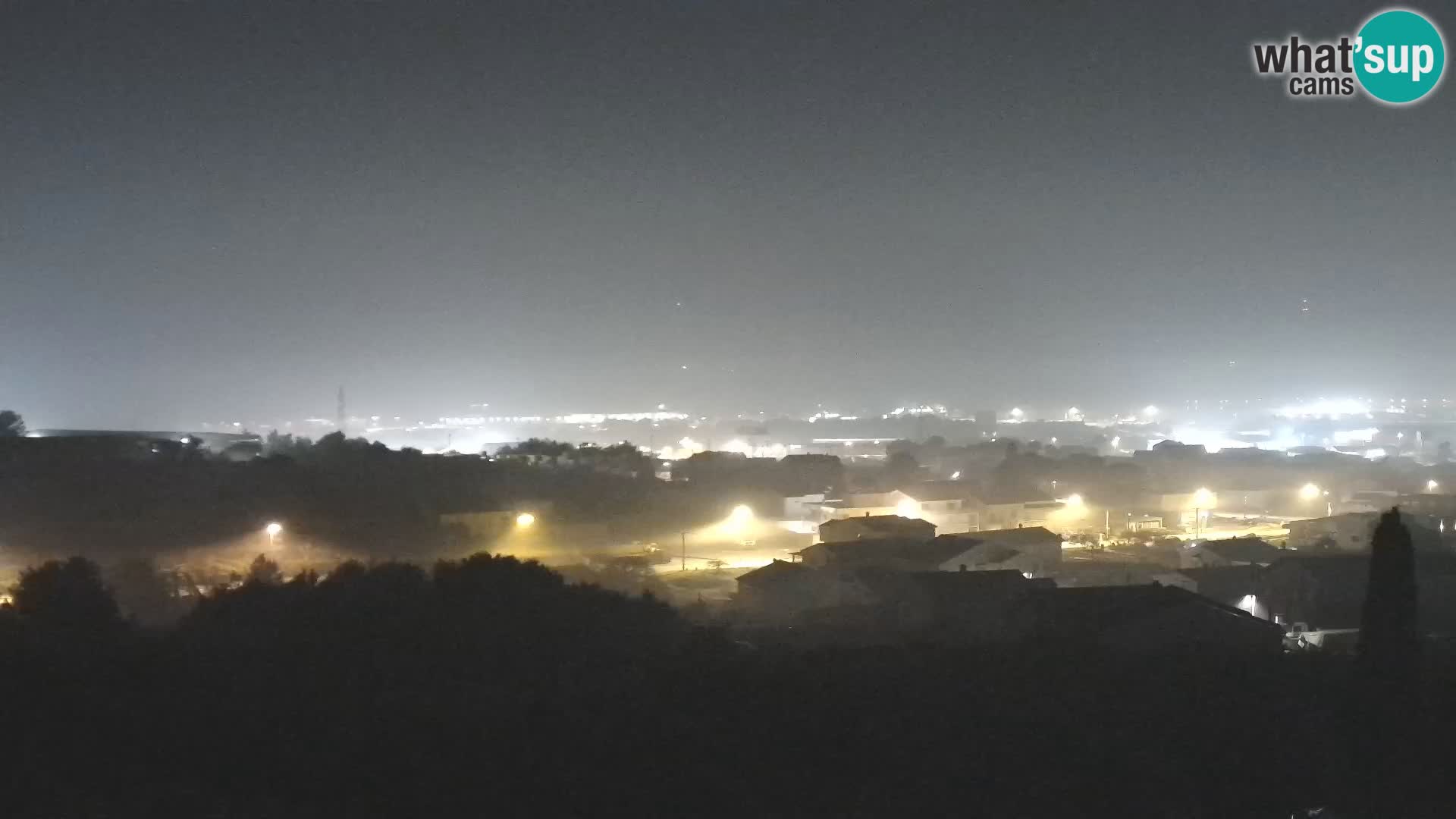 Panoramska web kamera Luke Gaženica u Zadru, Hrvatska