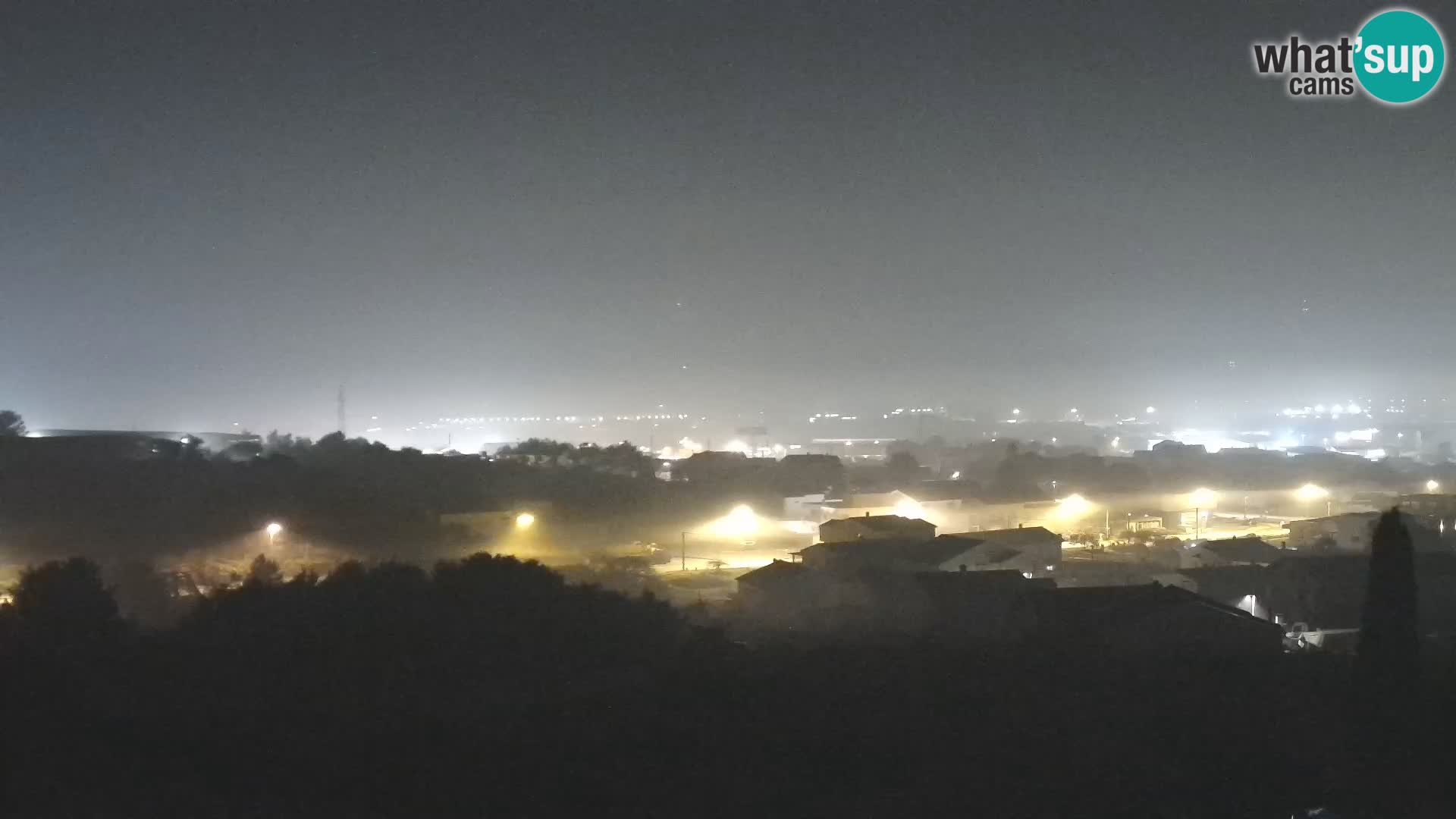 Zadar Pristanišče Gazenica s panoramsko spletno kamero, Zadar, Hrvaška