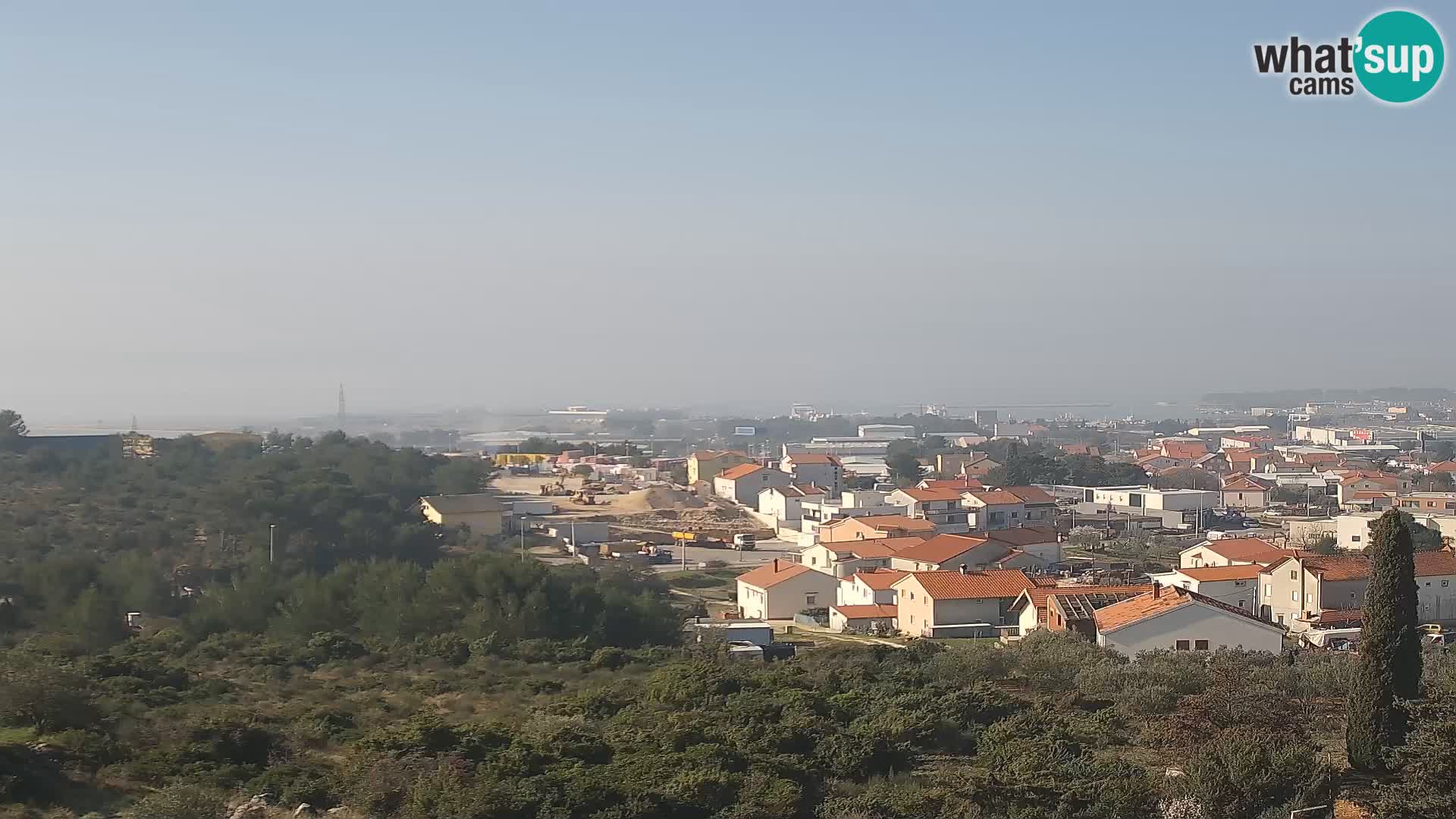 Zadar Port Gazenica Webcam Panorama, Zadar, Croatie