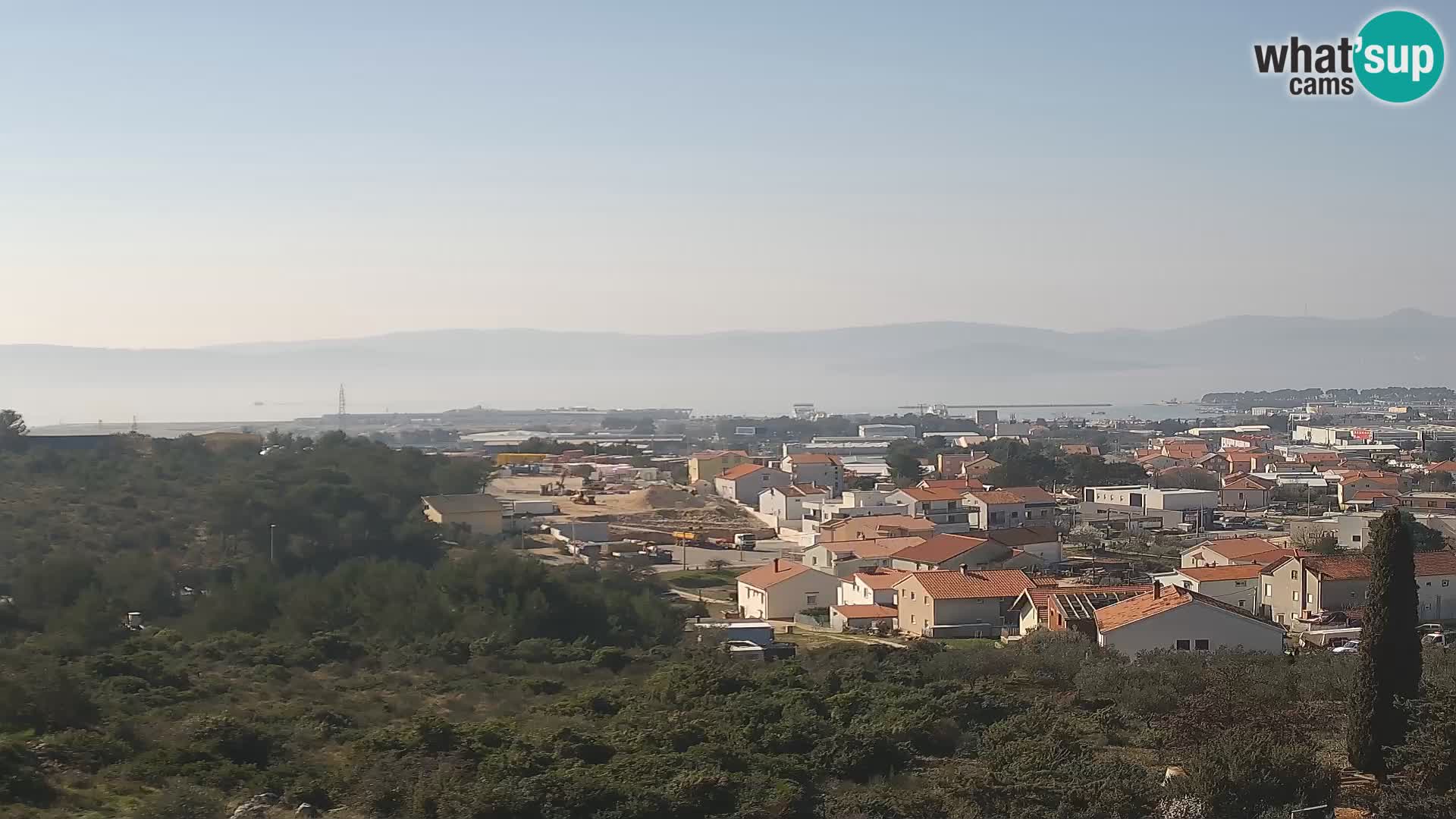Zadar Port Gazenica Webcam Panorama, Zadar, Croatie