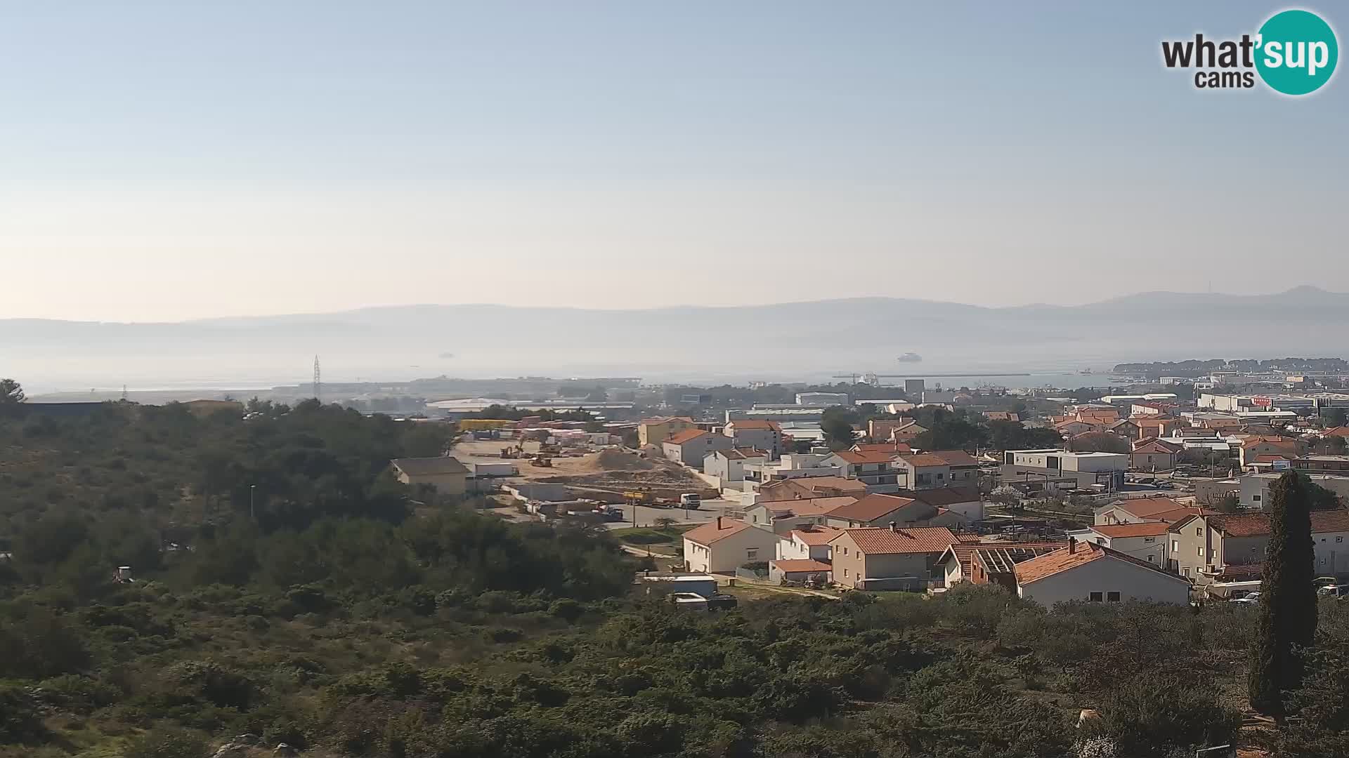 Zadar Port Gazenica Webcam Panorama, Zadar, Croatia