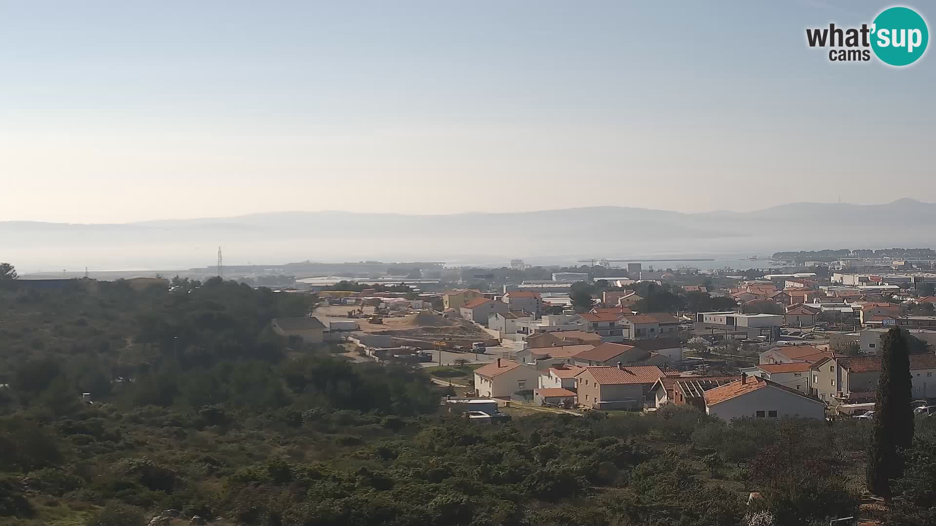 Zadar Port Gazenica Webcam Panorama, Zadar, Kroatien