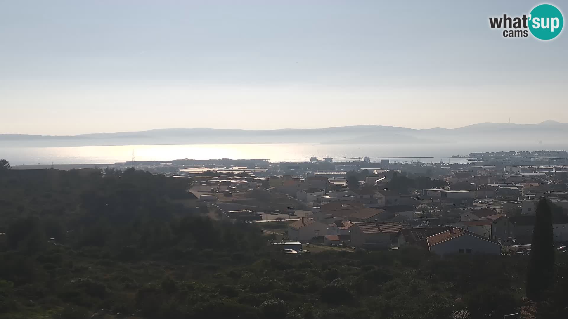Zadar Pristanišče Gazenica s panoramsko spletno kamero, Zadar, Hrvaška
