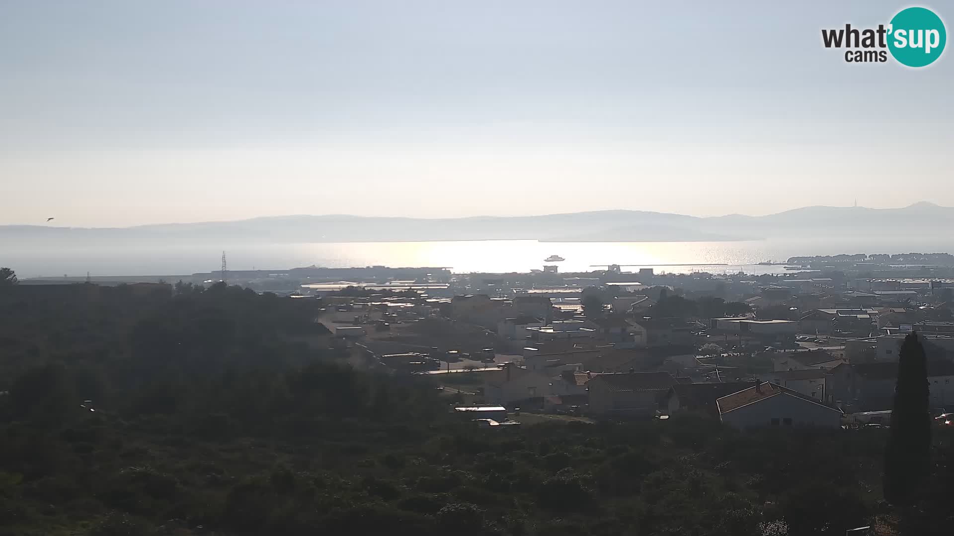 Panoramska web kamera Luke Gaženica u Zadru, Hrvatska