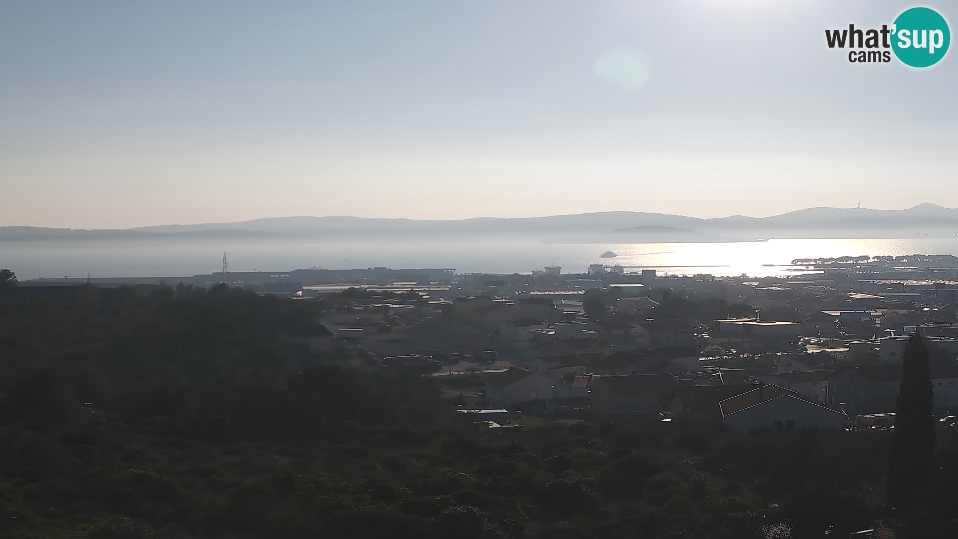 Zadar Port Gazenica Webcam Panorama, Zadar, Kroatien