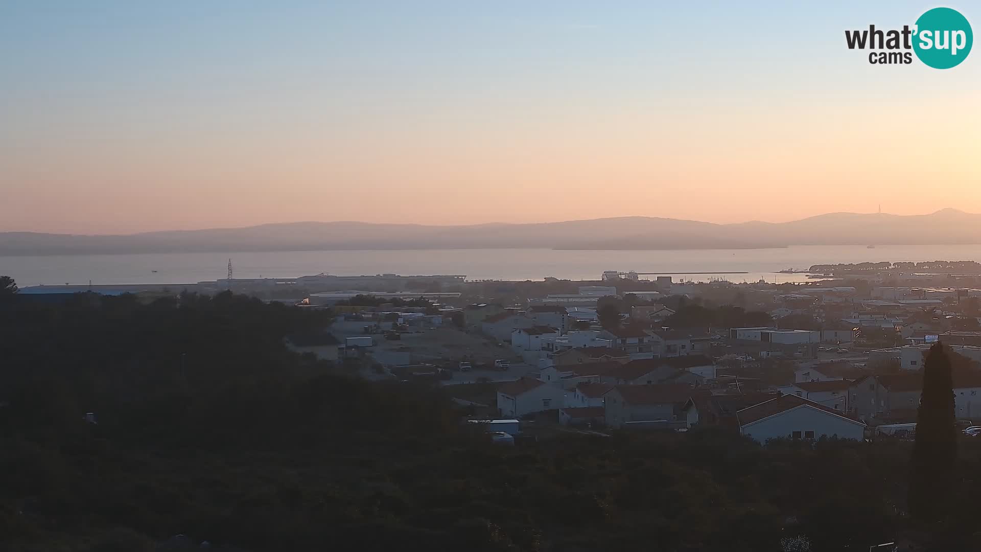 Zadar Porto di Gazenica Webcam Panorama, Zara, Croazia