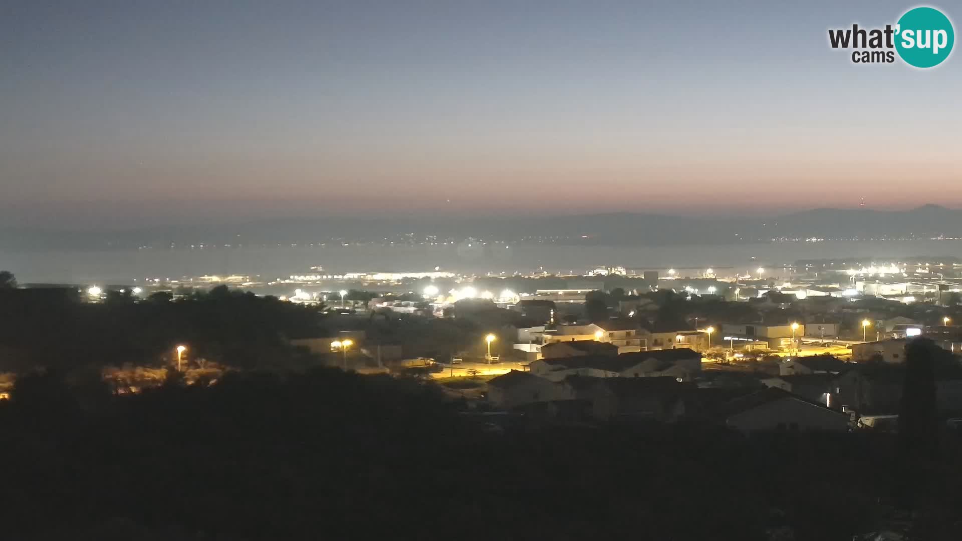 Zadar Port Gazenica Webcam Panorama, Zadar, Croatie