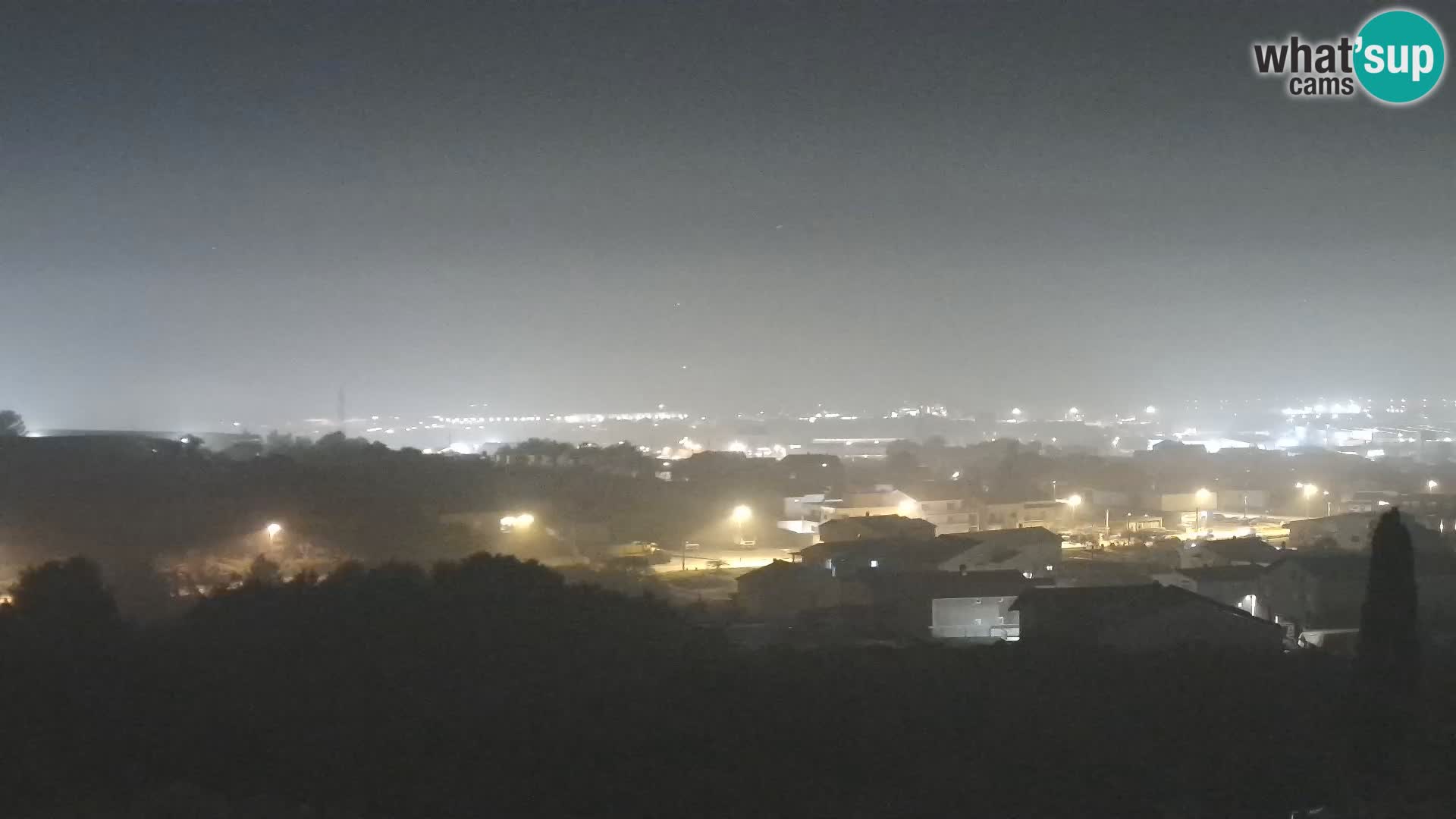 Panorama de la Webcam del Puerto Gazenica de Zadar, Zadar, Croacia