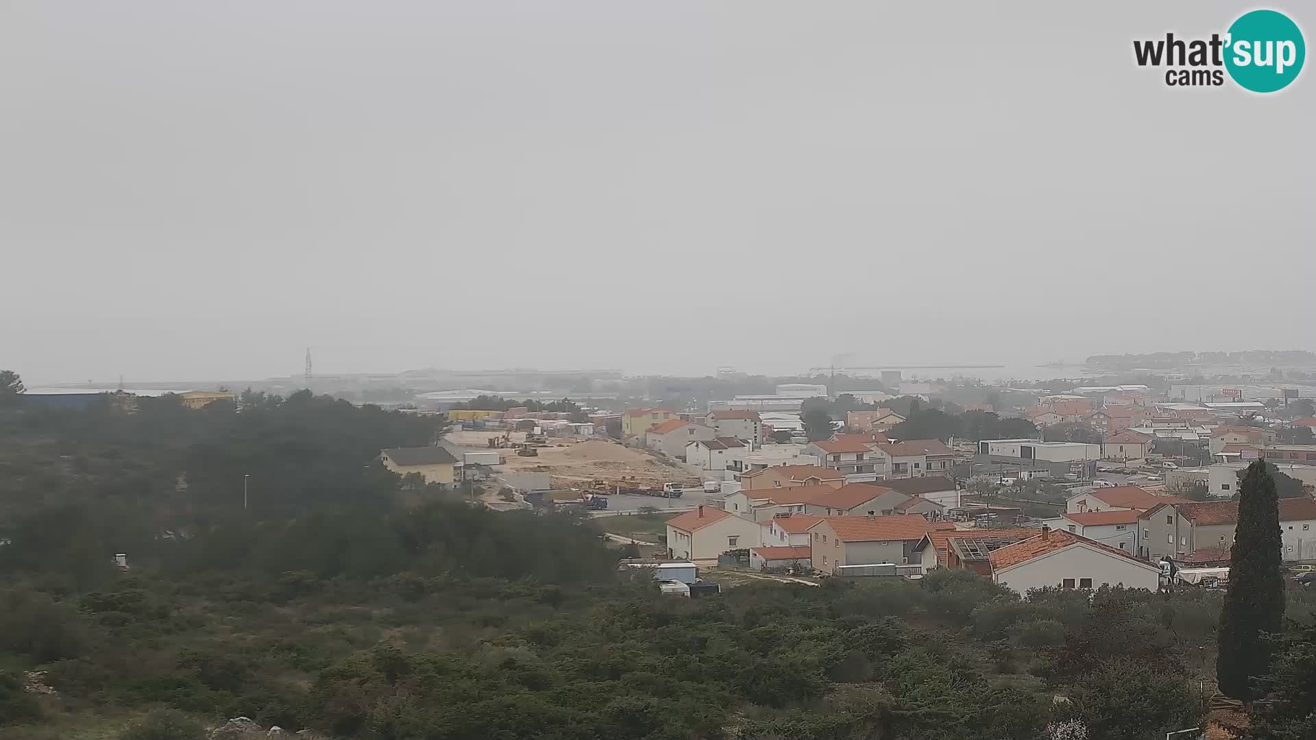 Zadar Port Gazenica Webcam Panorama, Zadar, Croatie