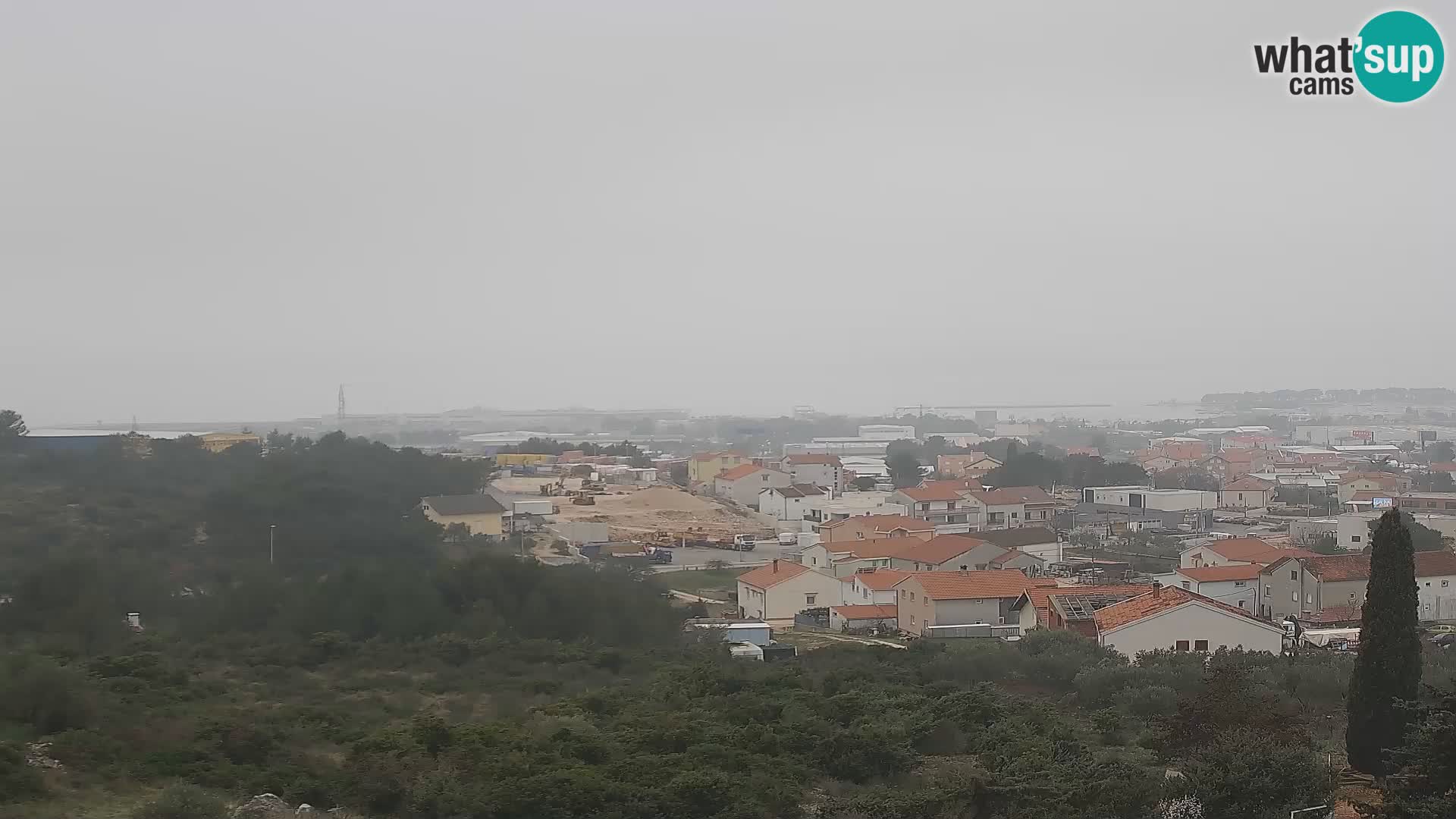 Zadar Port Gazenica Webcam Panorama, Zadar, Croatie