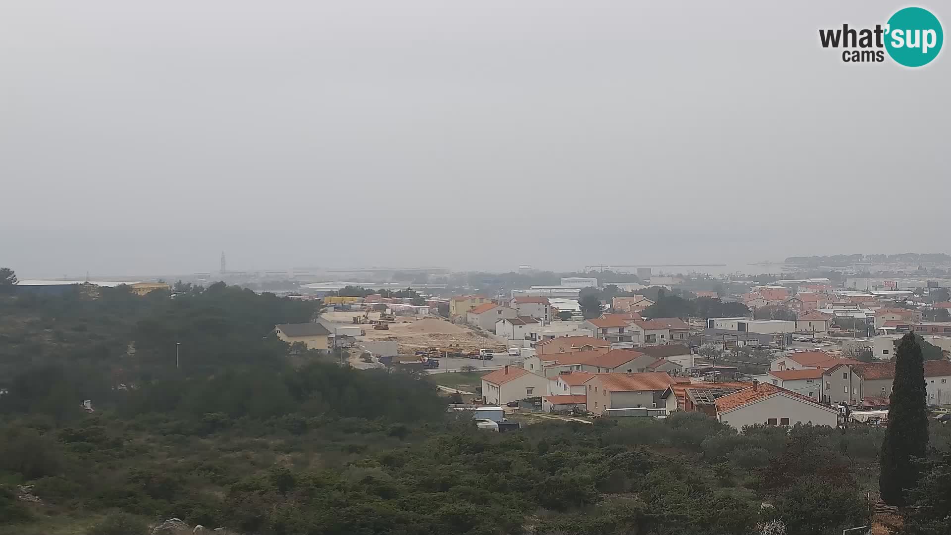 Zadar Pristanišče Gazenica s panoramsko spletno kamero, Zadar, Hrvaška