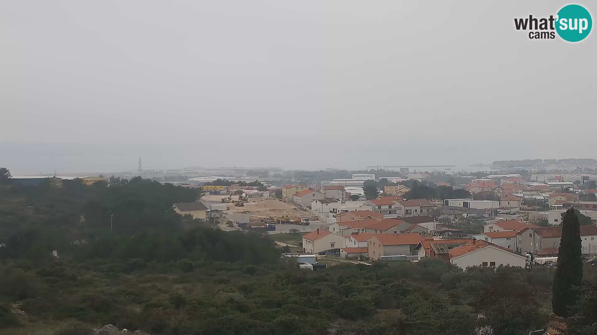 Zadar Pristanišče Gazenica s panoramsko spletno kamero, Zadar, Hrvaška