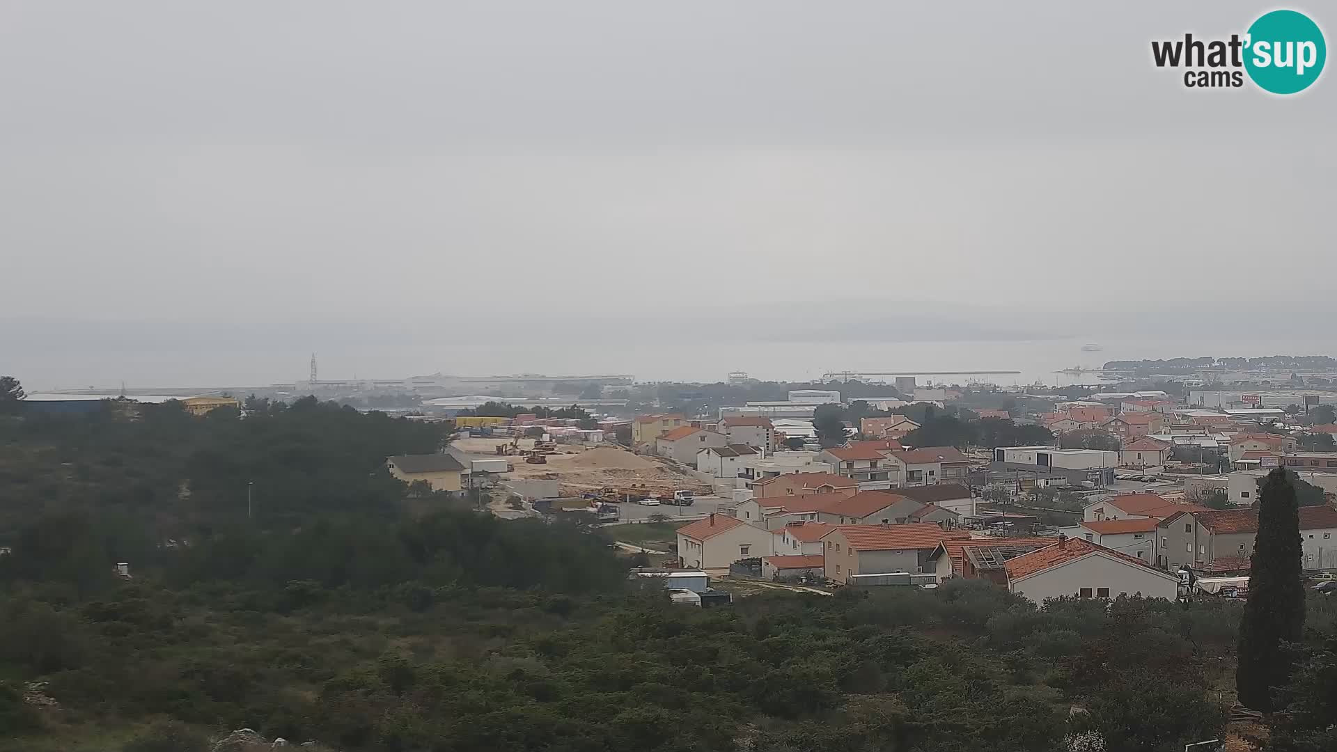 Zadar Port Gazenica Webcam Panorama, Zadar, Croatia