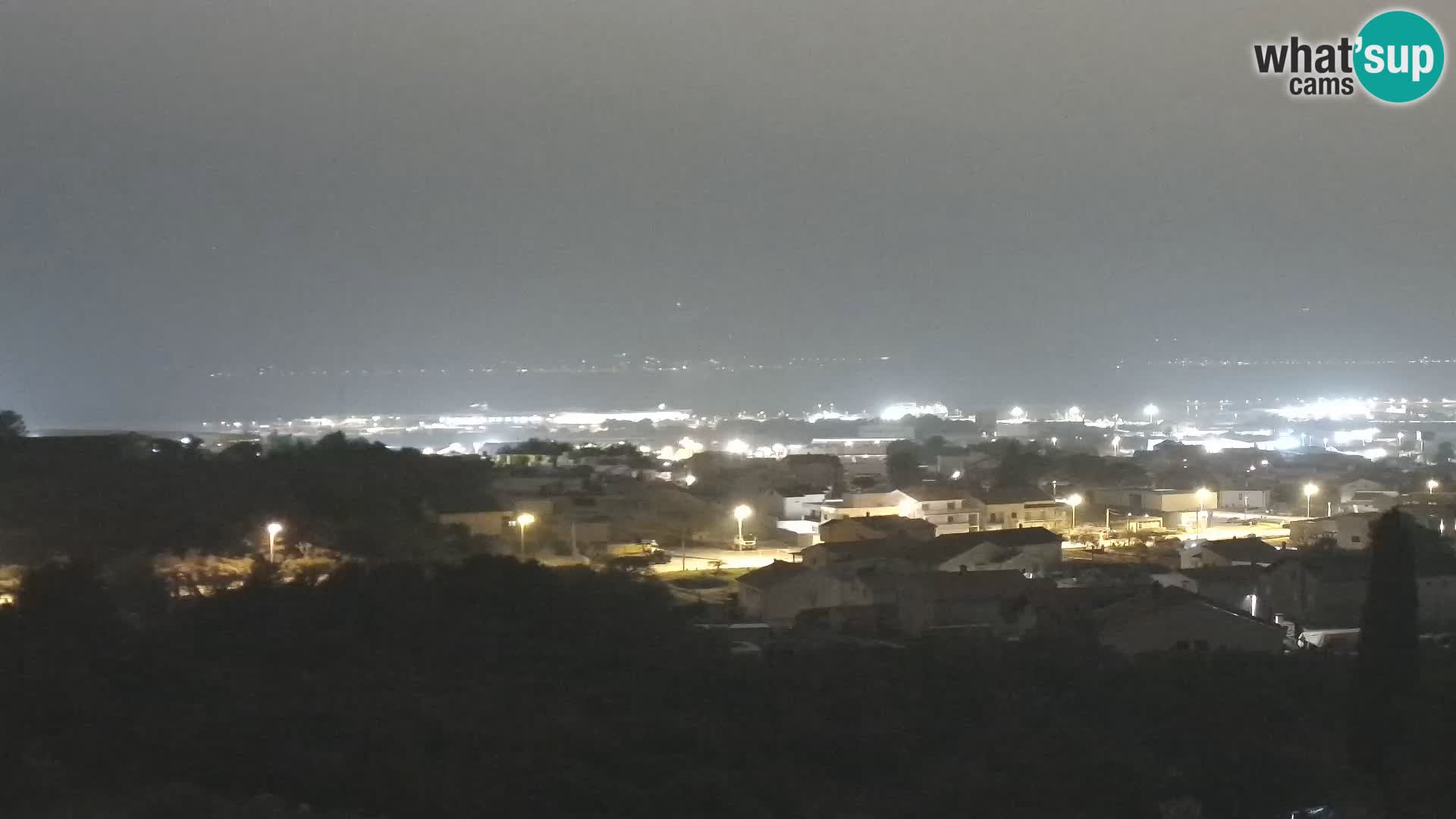 Panorama de la Webcam del Puerto Gazenica de Zadar, Zadar, Croacia