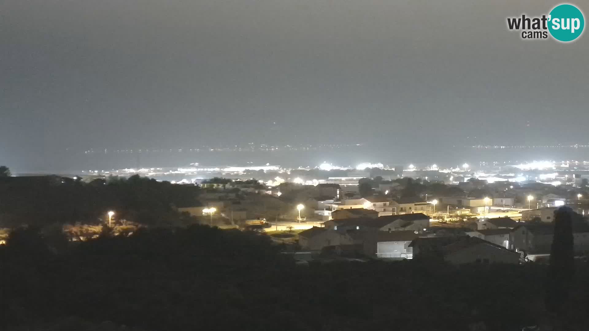 Panorama de la Webcam del Puerto Gazenica de Zadar, Zadar, Croacia