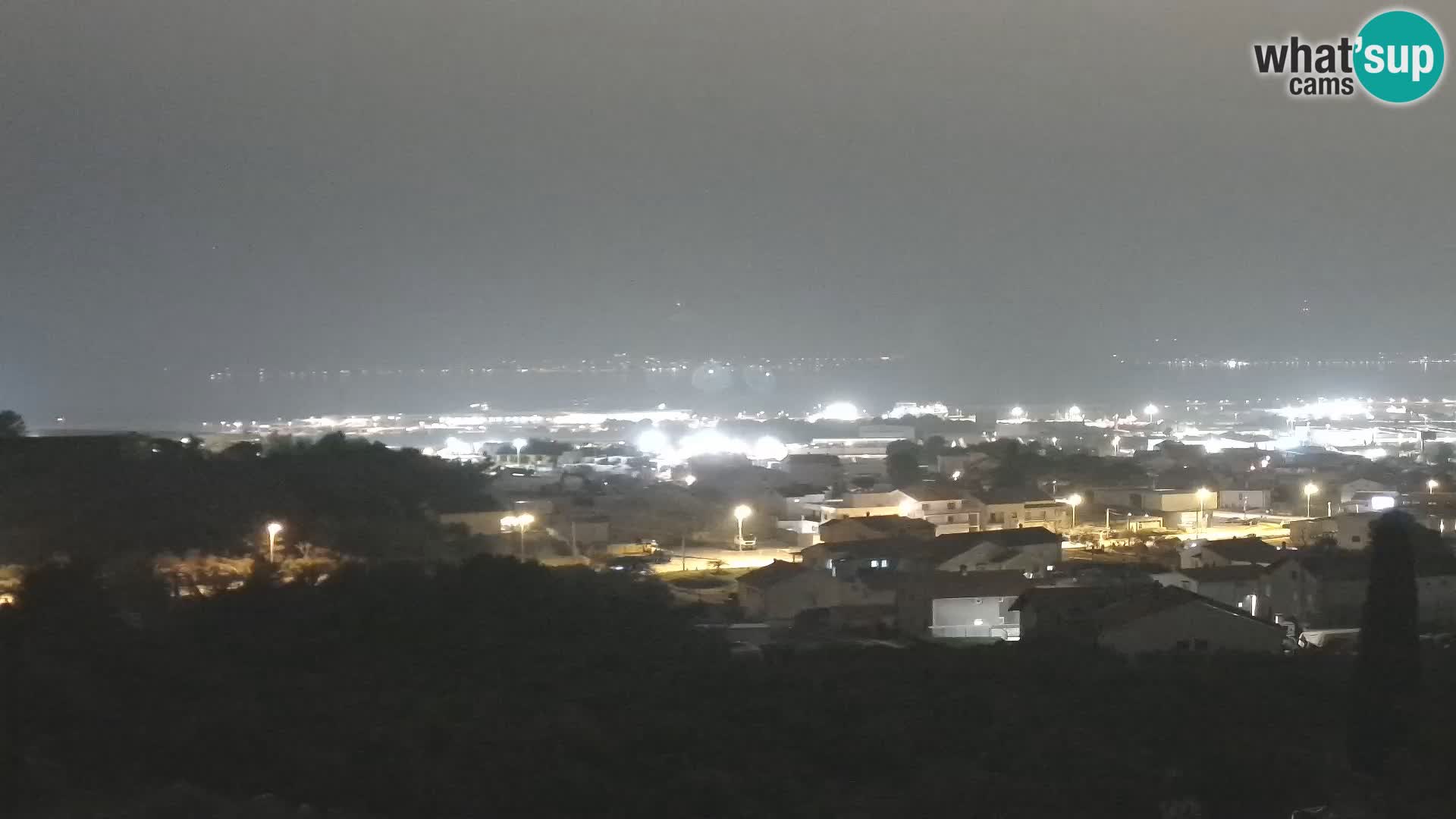 Panorama de la Webcam del Puerto Gazenica de Zadar, Zadar, Croacia