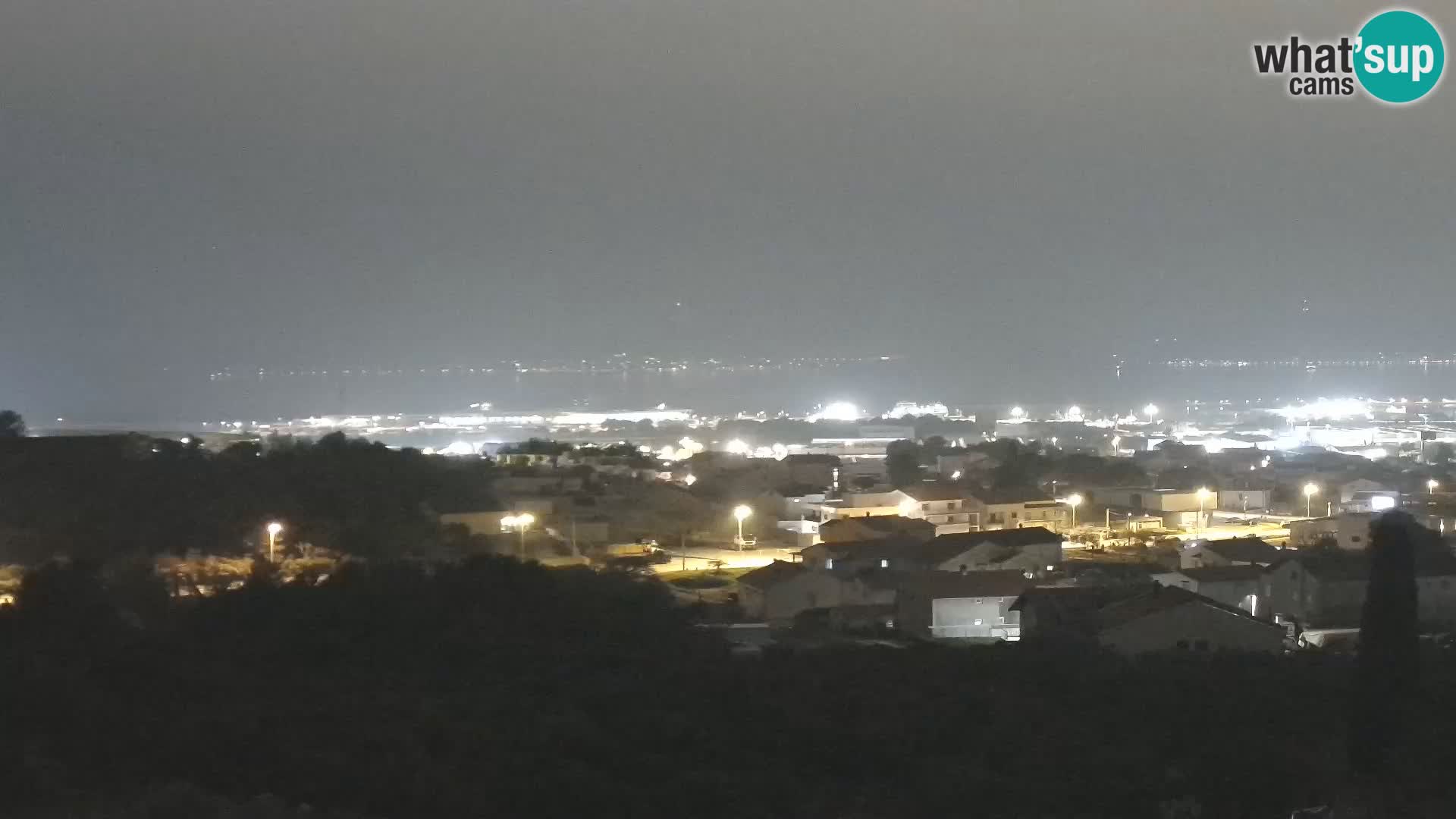 Panoramska web kamera Luke Gaženica u Zadru, Hrvatska