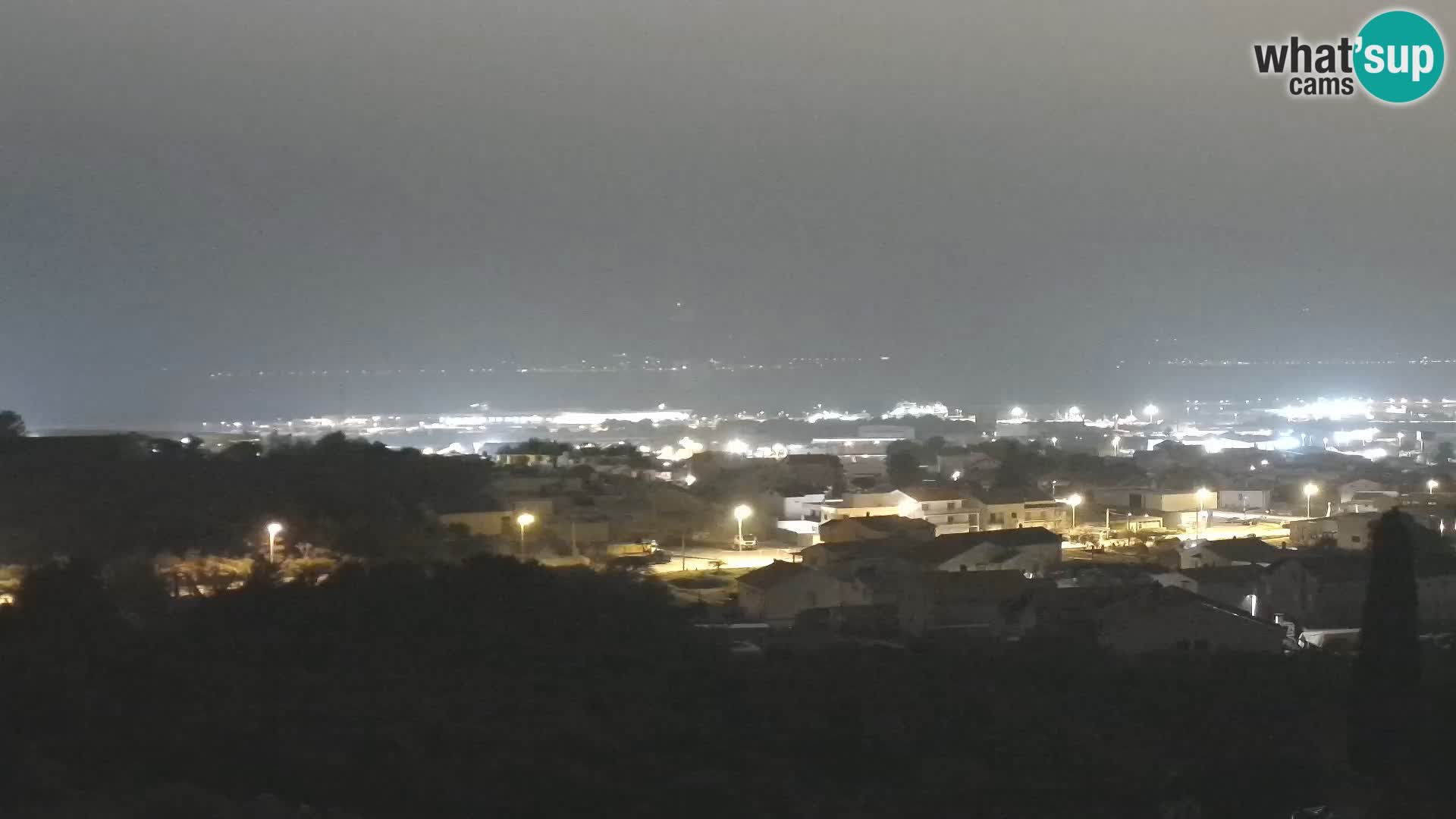 Panorama de la Webcam del Puerto Gazenica de Zadar, Zadar, Croacia