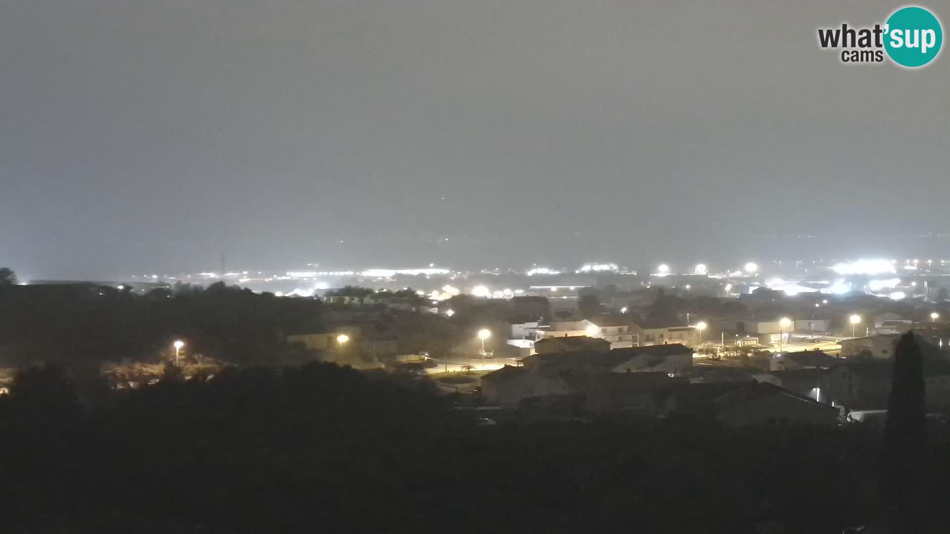 Panorama de la Webcam del Puerto Gazenica de Zadar, Zadar, Croacia