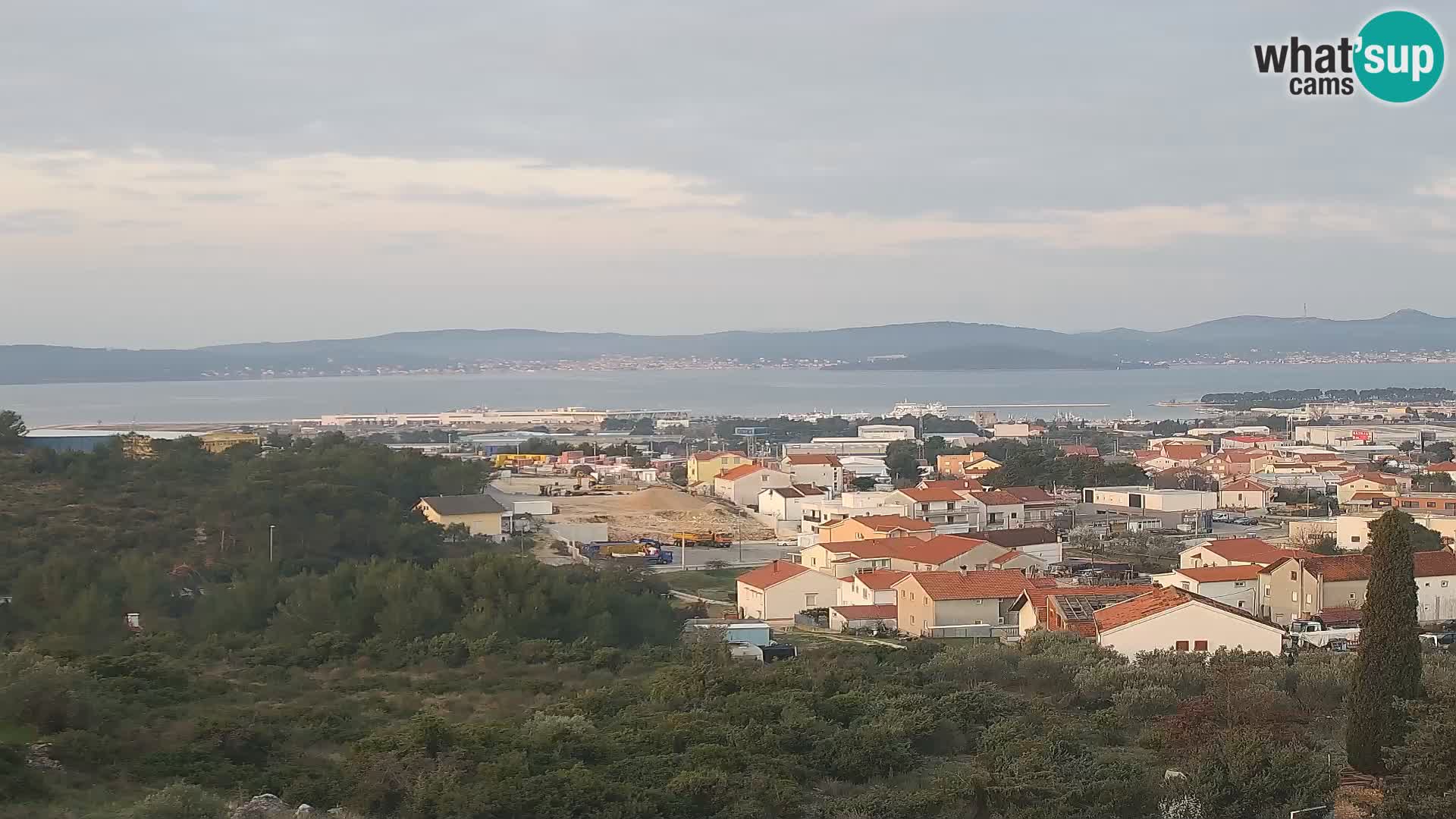 Zadar Port Gazenica Webcam Panorama, Zadar, Croatia
