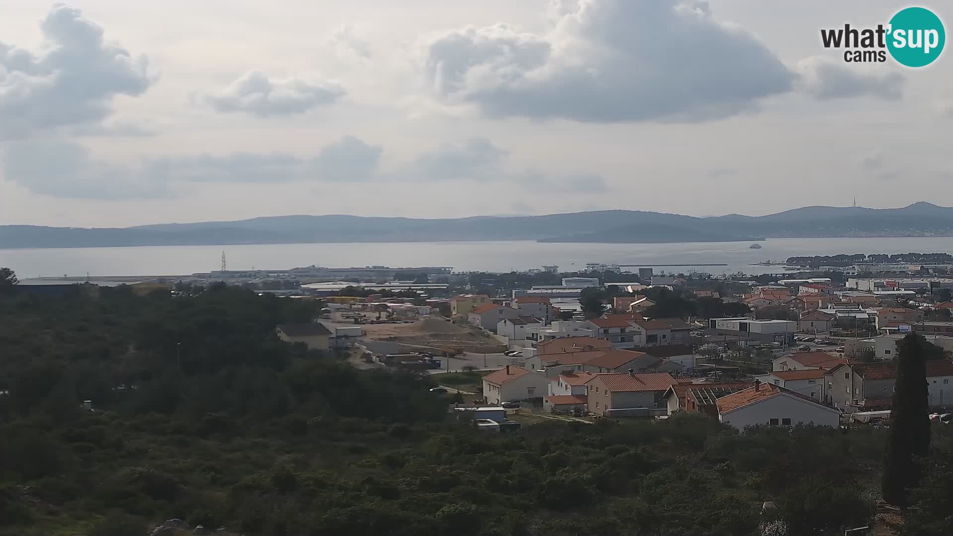Zadar Port Gazenica Webcam Panorama, Zadar, Kroatien