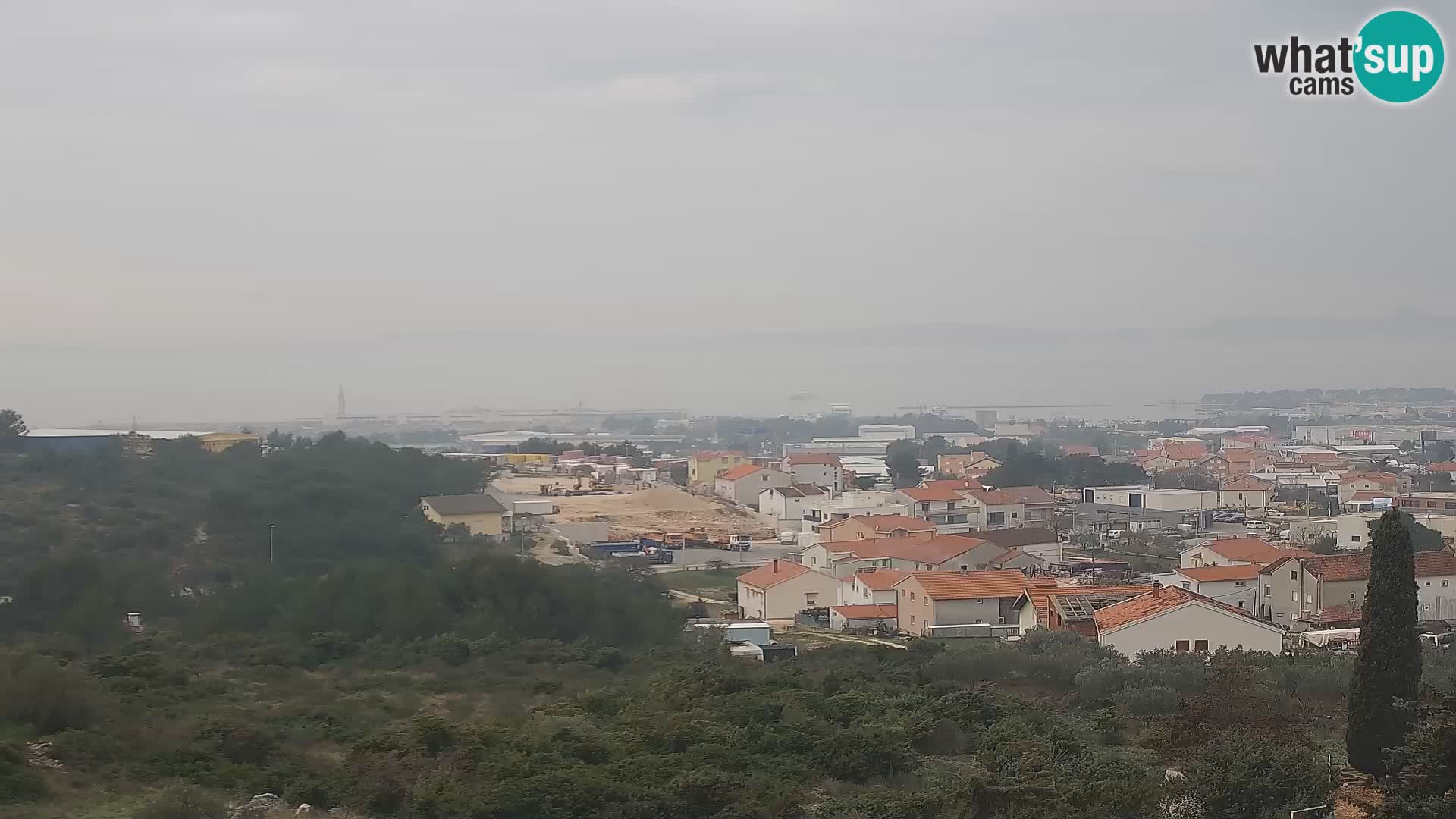 Zadar Port Gazenica Webcam Panorama, Zadar, Croatie