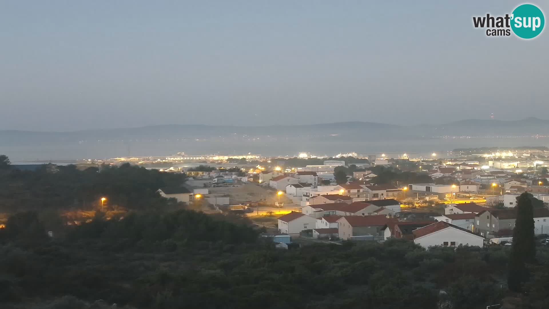 Zadar Port Gazenica Webcam Panorama, Zadar, Croatie
