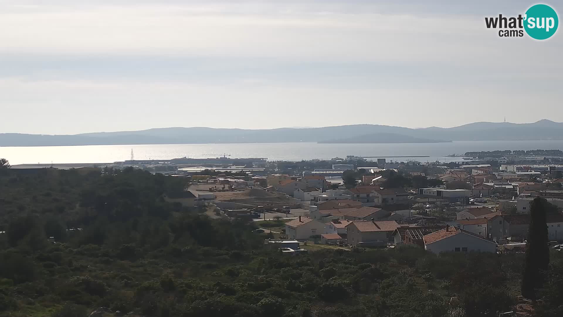 Zadar Port Gazenica Webcam Panorama, Zadar, Kroatien